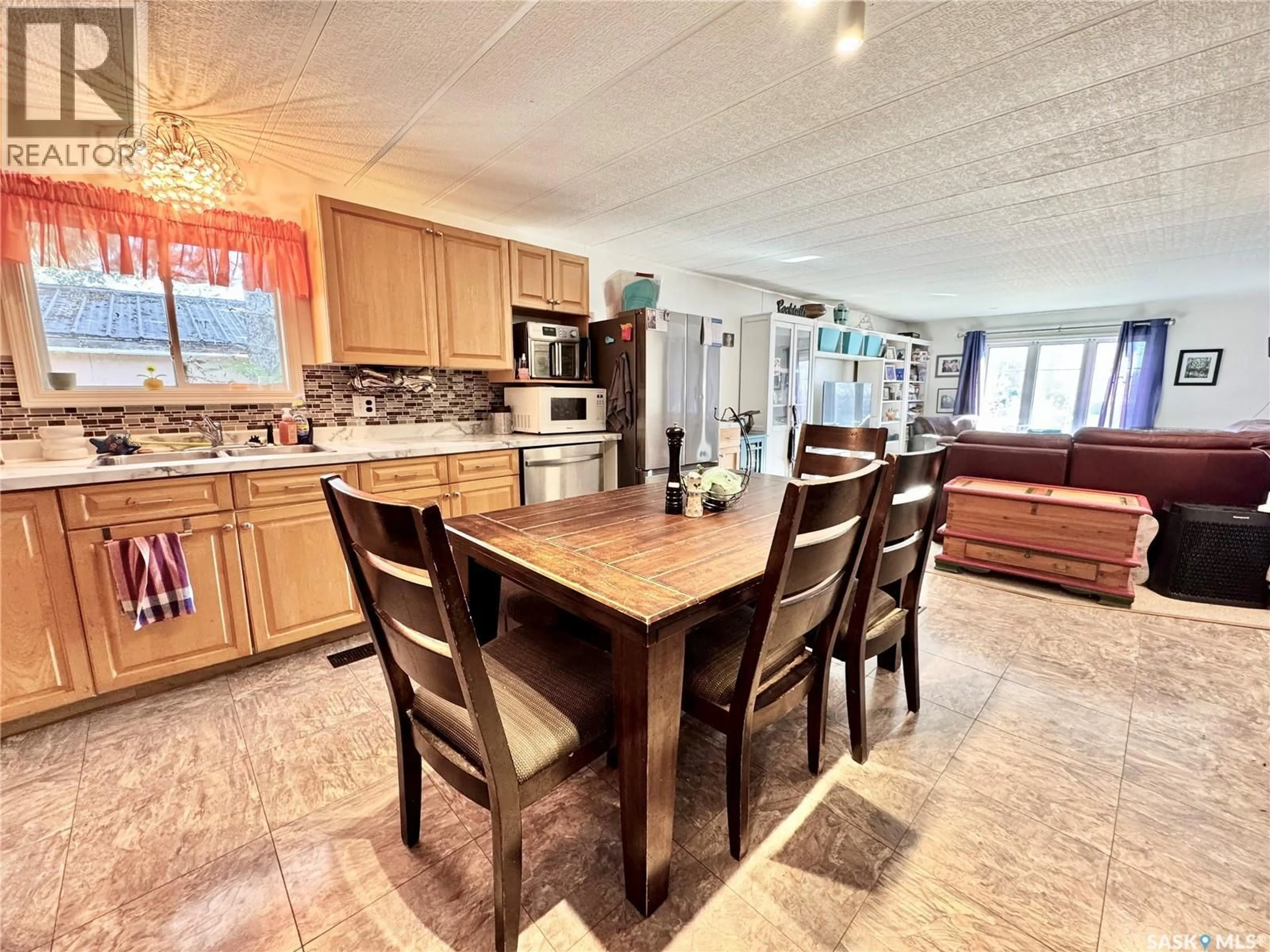 Open concept kitchen, unknown for 46 EASTVIEW TRAILER COURT, Prince Albert Rm No. 461 Saskatchewan S6V5P9