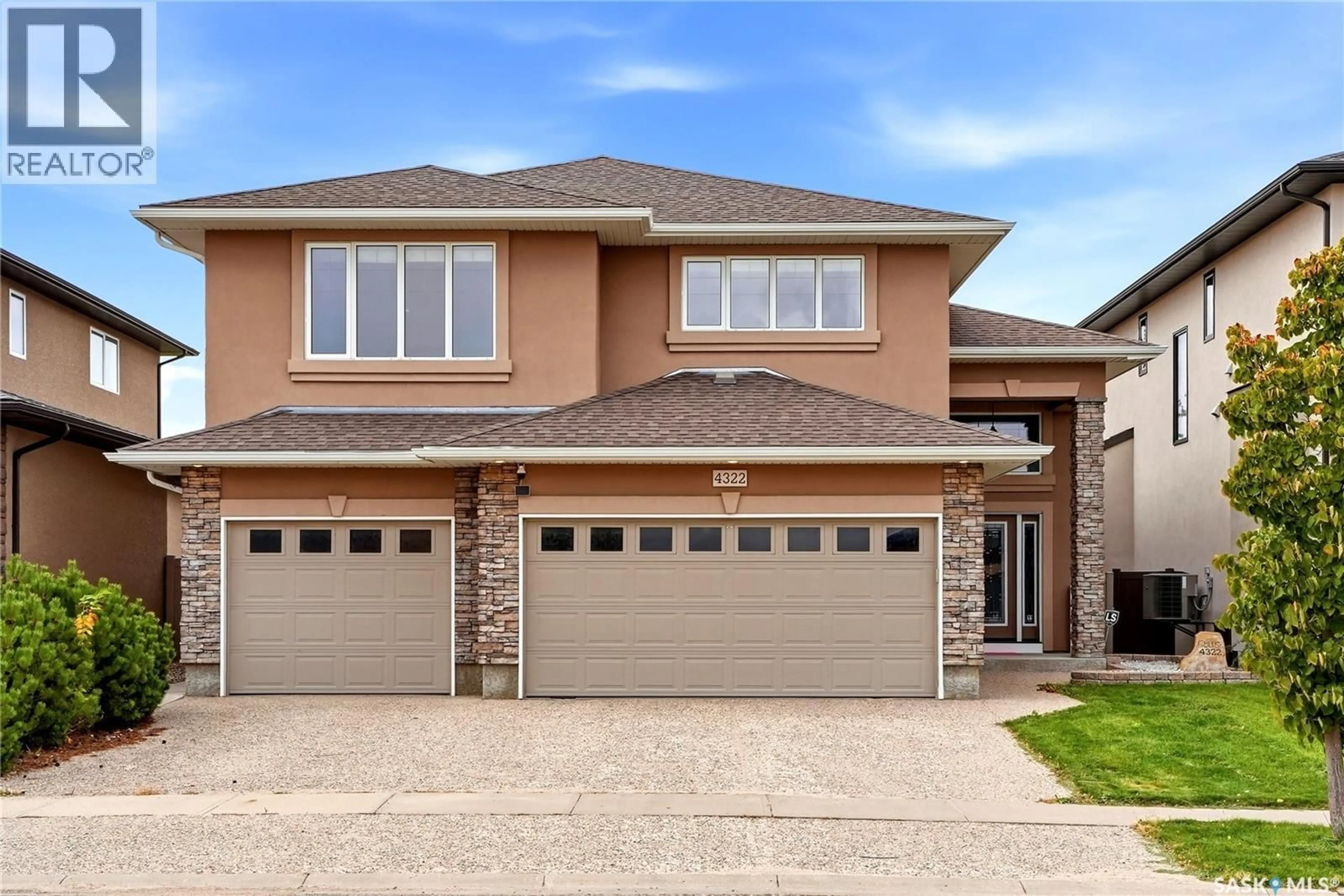 Home with brick exterior material, street for 4322 SANDPIPER CRESCENT, Regina Saskatchewan S4V1N3