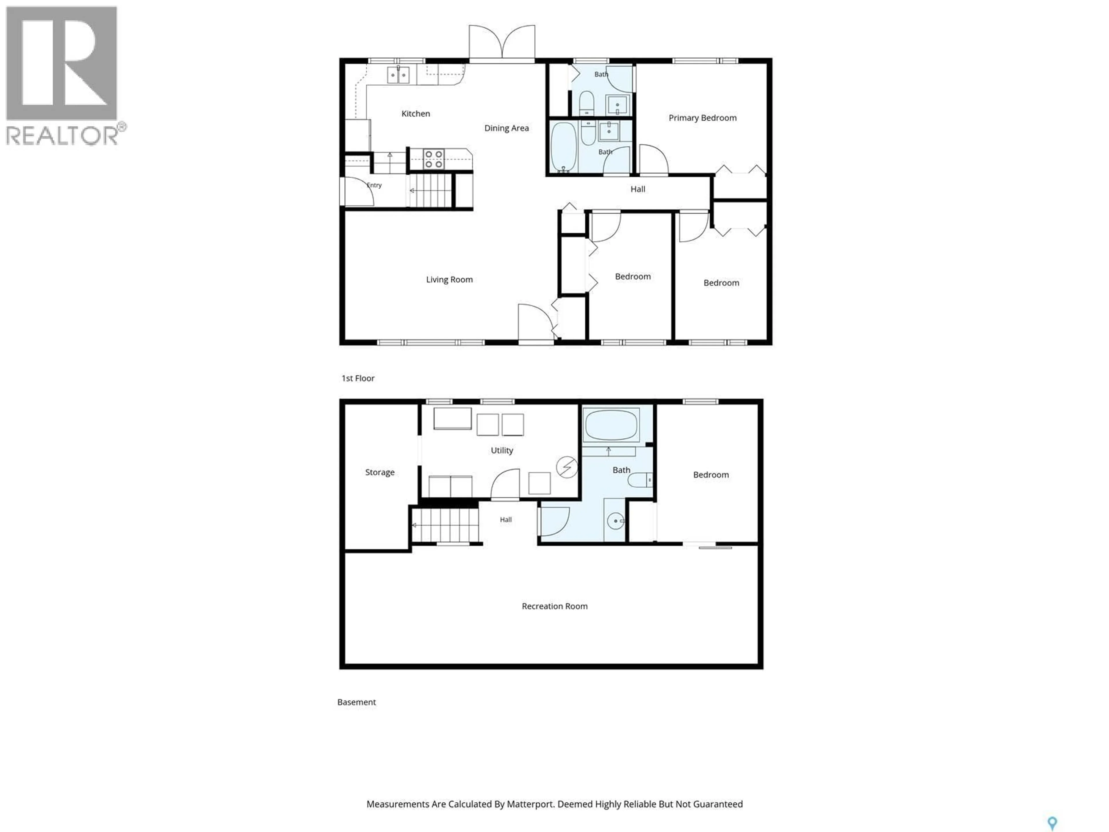 Floor plan for 158 SMALLWOOD CRESCENT, Saskatoon Saskatchewan S7L4Z6