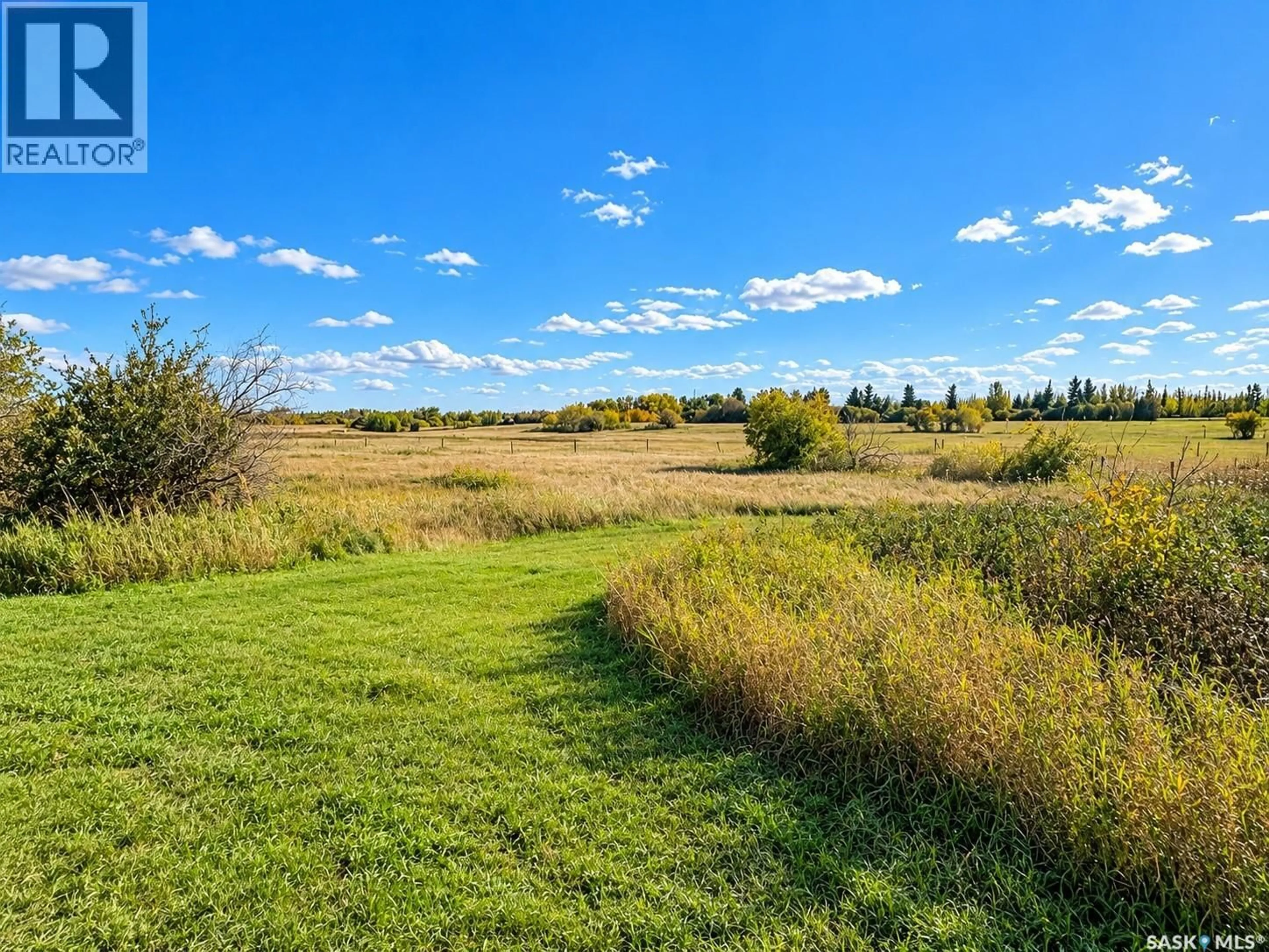A pic from outside/outdoor area/front of a property/back of a property/a pic from drone, water/lake/river/ocean view for DE WITT ACREAGE, Edenwold Rm No.158 Saskatchewan S4L5B1