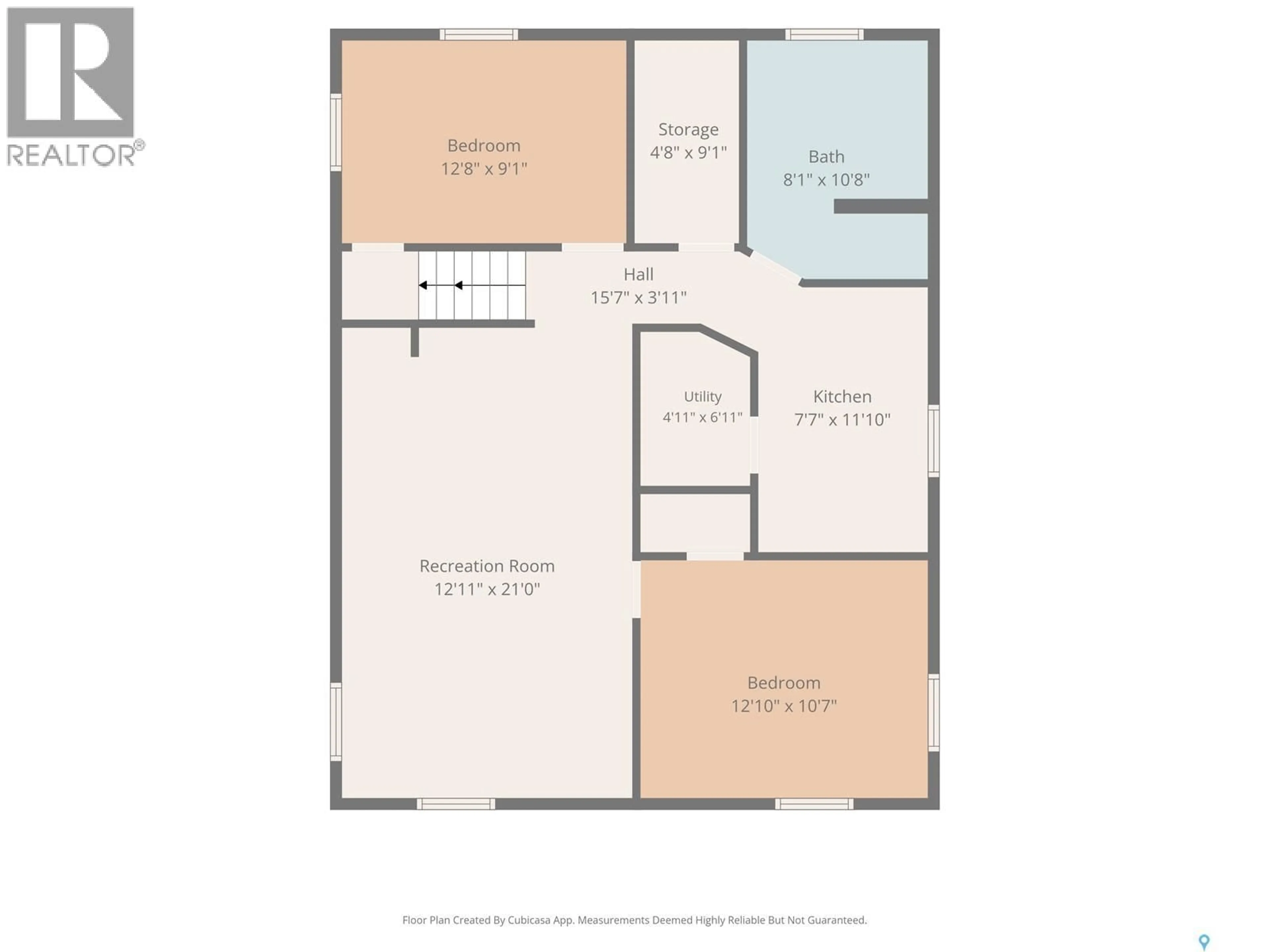 Floor plan for 1104 4TH STREET, Saskatoon Saskatchewan S7H1K8