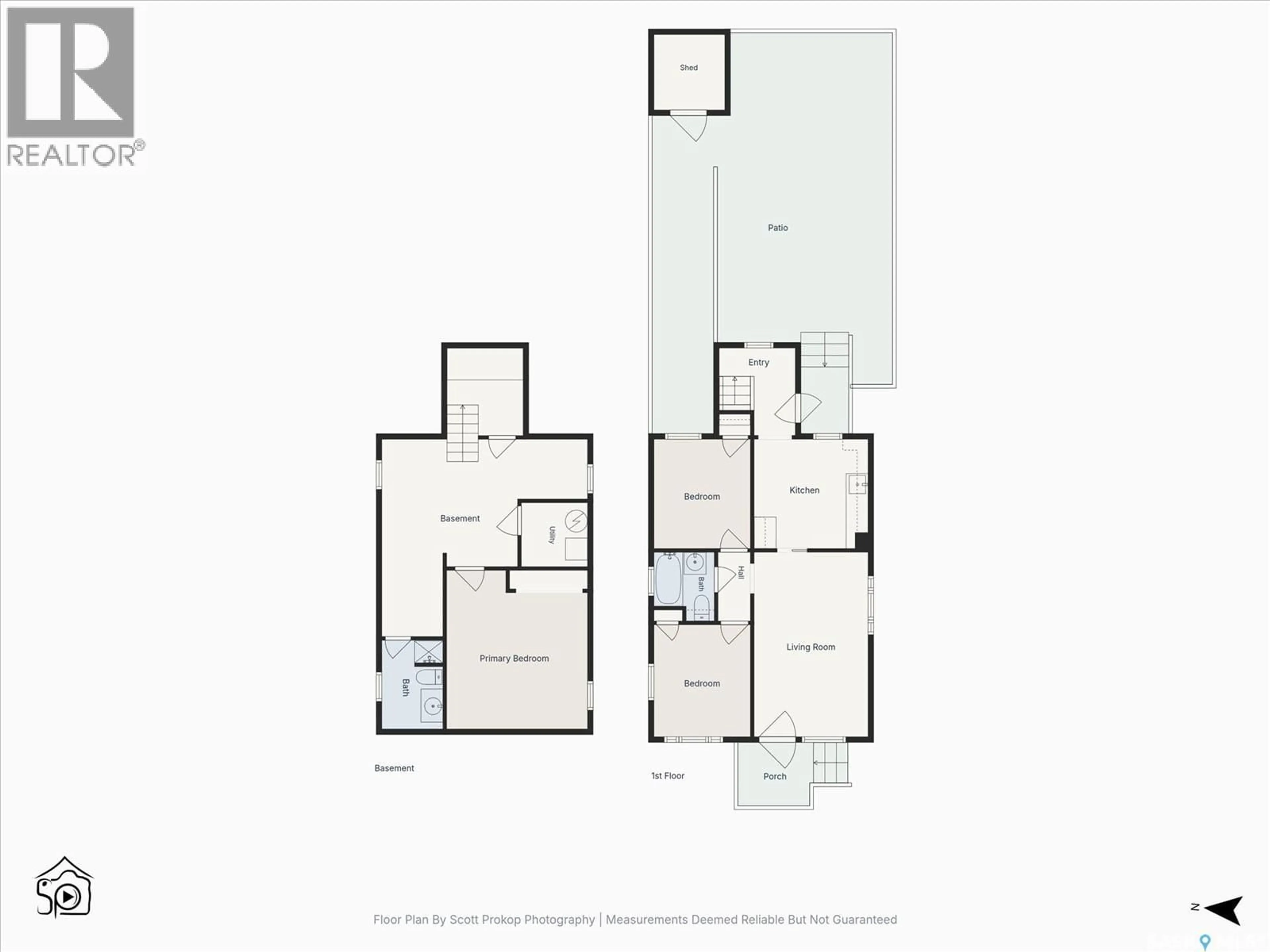 Floor plan for 1224 B AVENUE, Saskatoon Saskatchewan S7L1G3