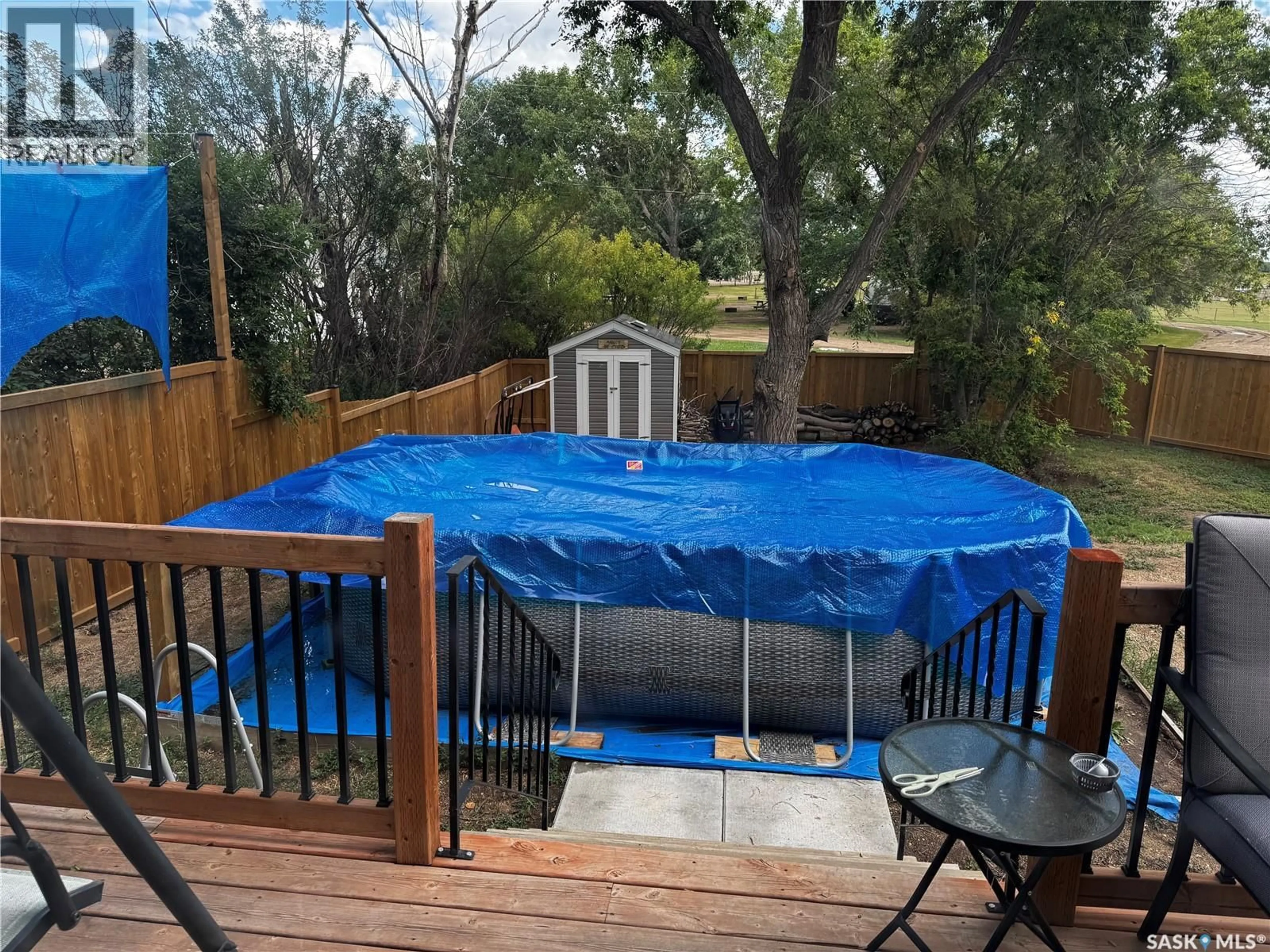 Patio, water/lake/river/ocean view for 333 CENTRE STREET, Coronach Saskatchewan S0H0Z0