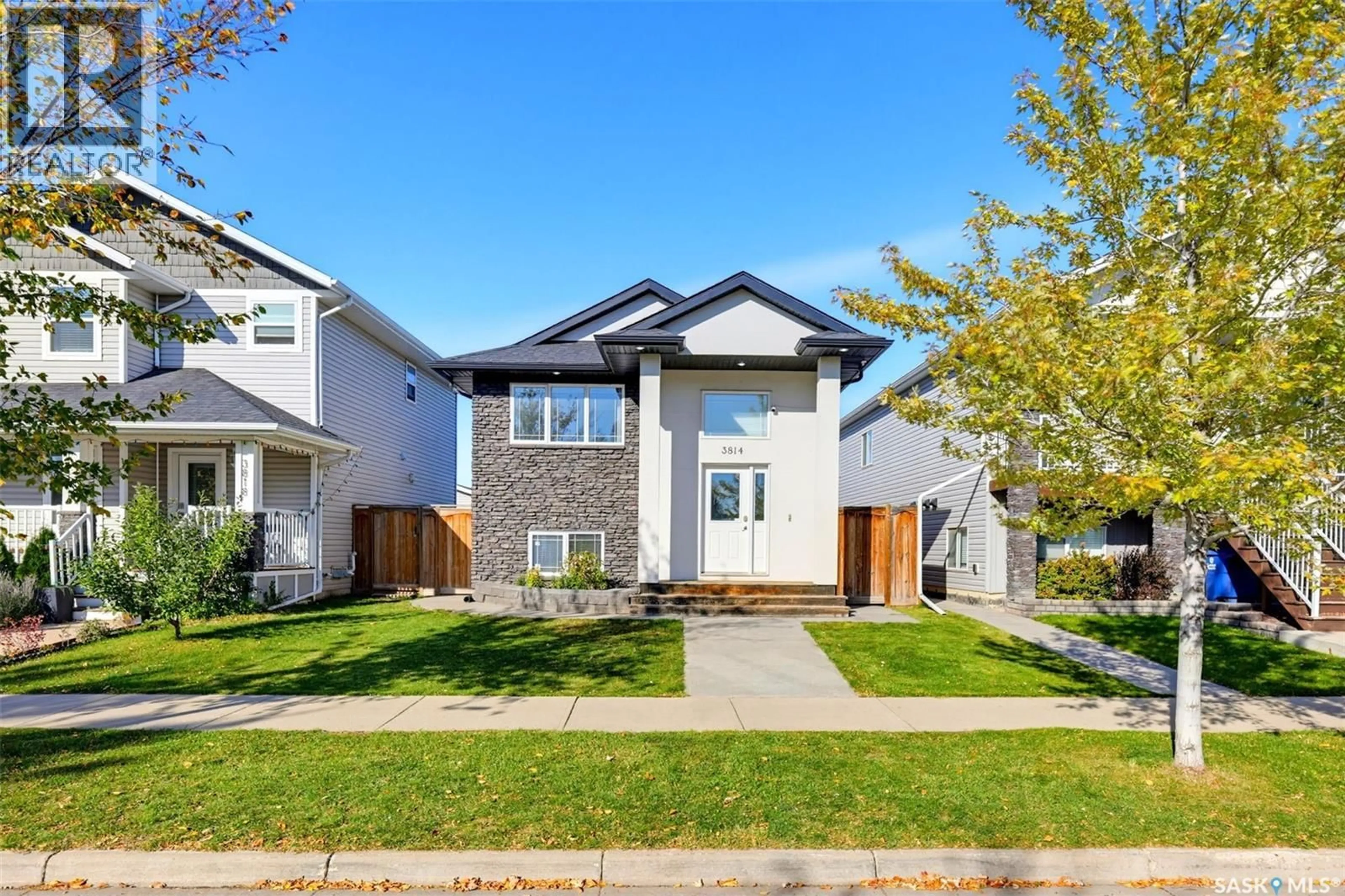 Home with brick exterior material, street for 3814 33RD STREET, Saskatoon Saskatchewan S7R0M1