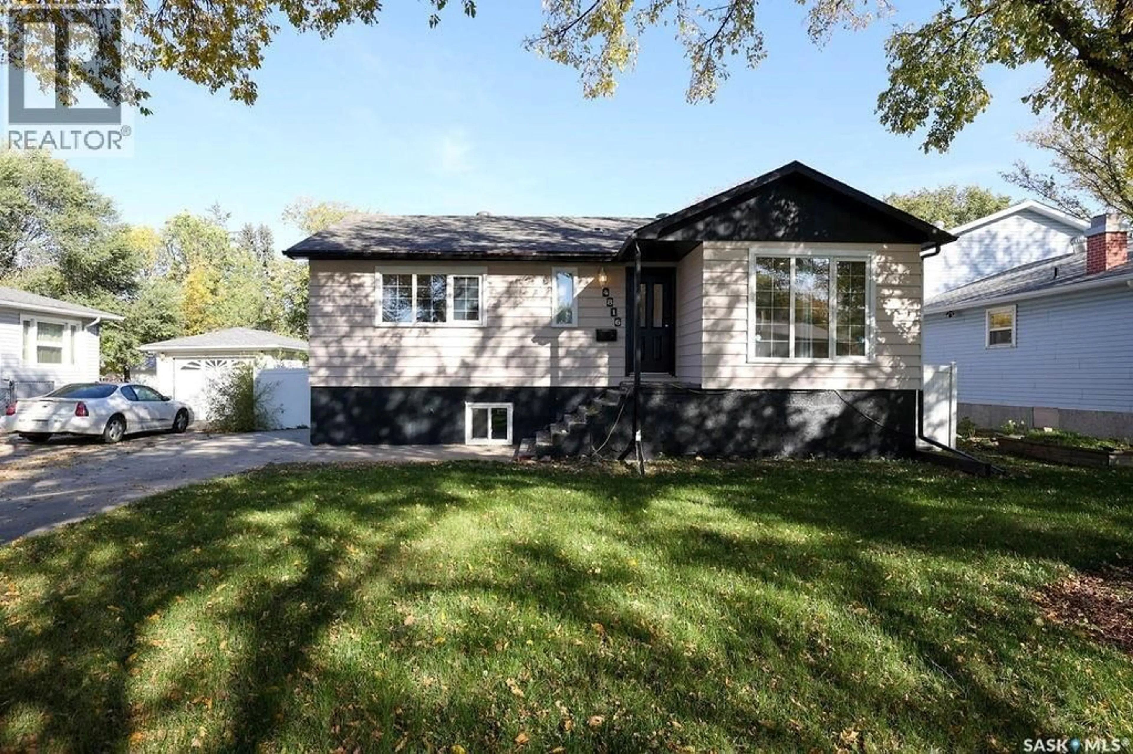 Home with brick exterior material, street for 4816 8TH AVENUE, Regina Saskatchewan S4T0V9