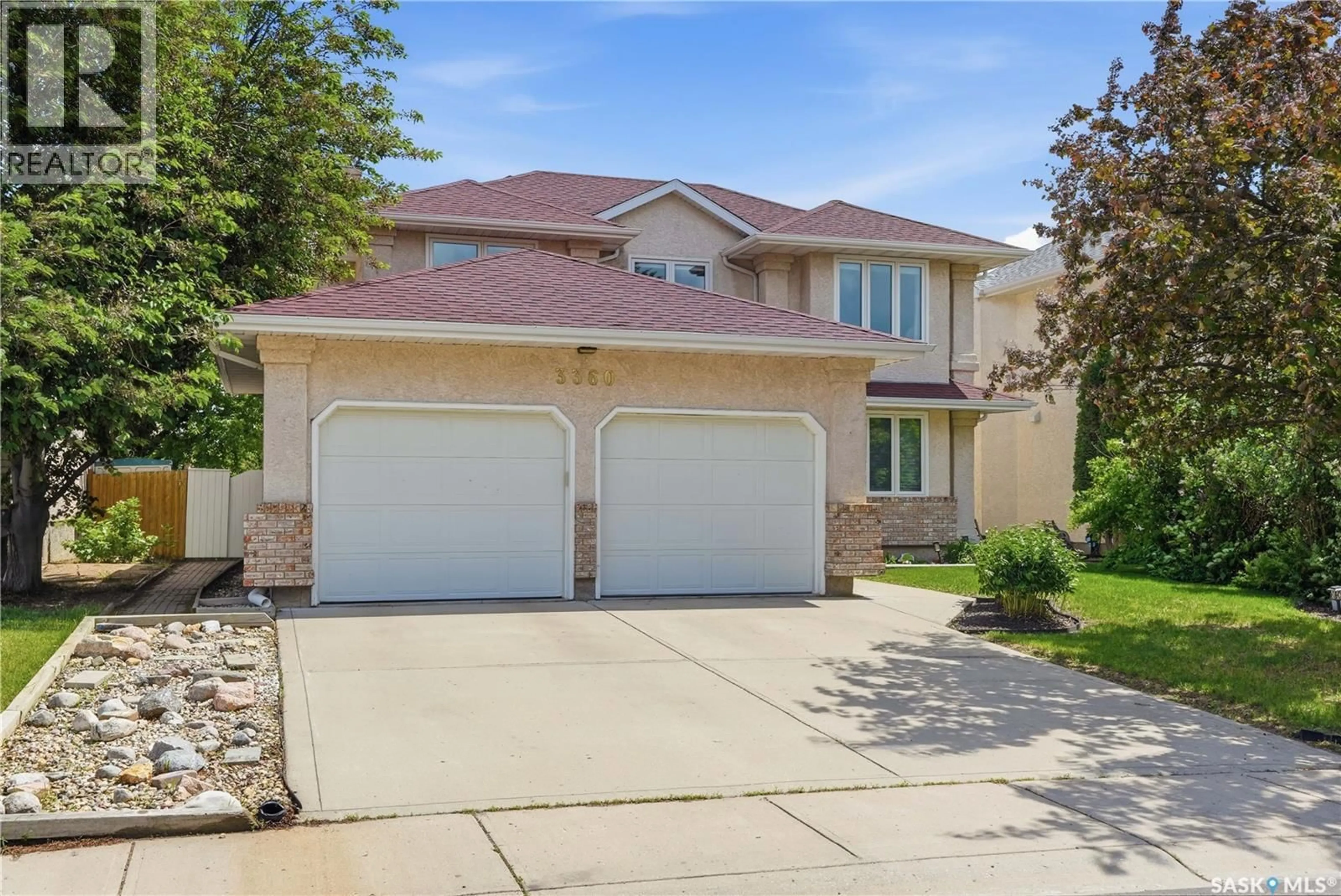 Home with vinyl exterior material, street for 3360 DEITER BAY, Regina Saskatchewan S4V2V9