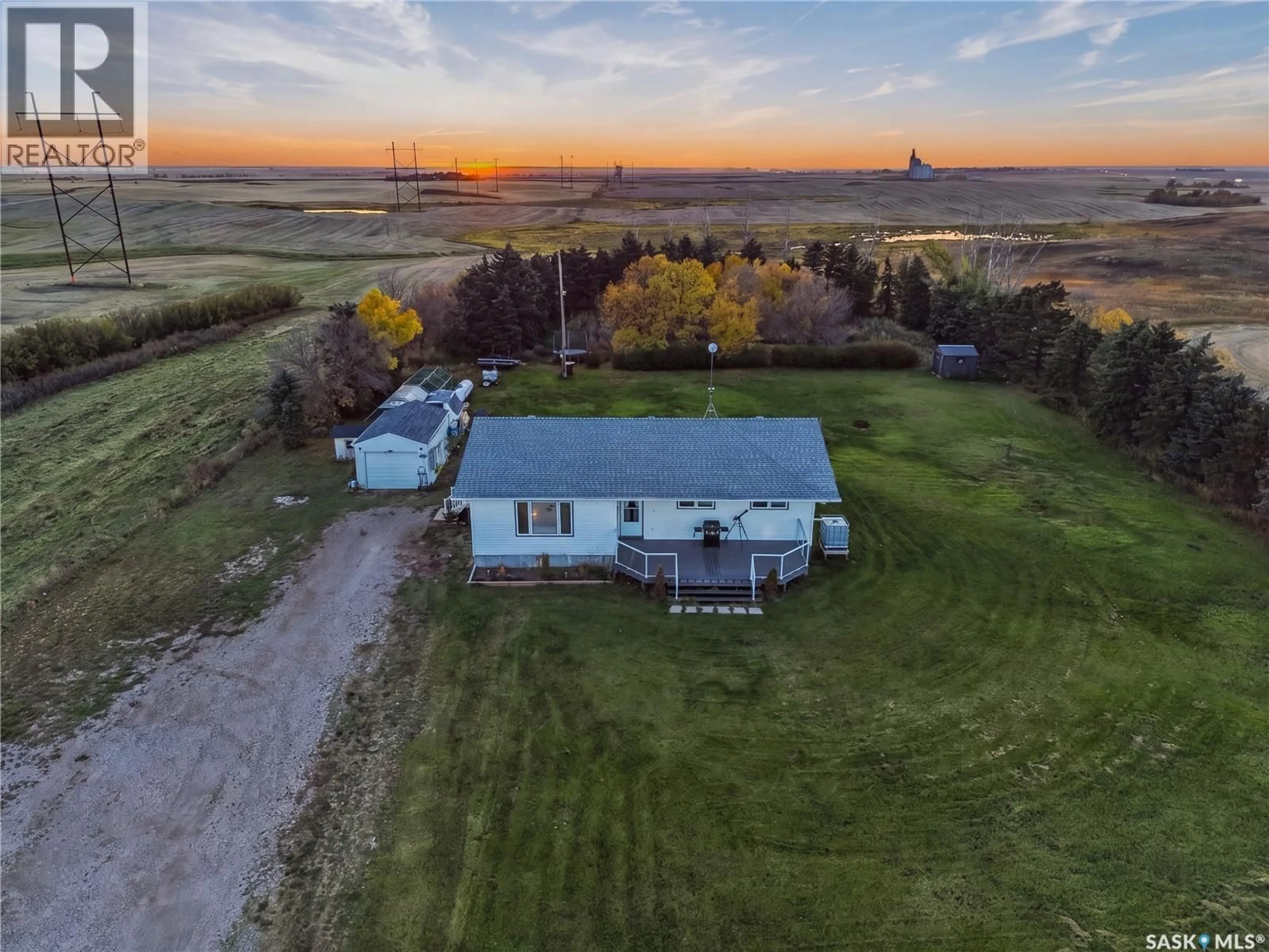 A pic from outside/outdoor area/front of a property/back of a property/a pic from drone, unknown for RURAL ADDRESS, Colonsay Rm No. 342 Saskatchewan S0K0Z0