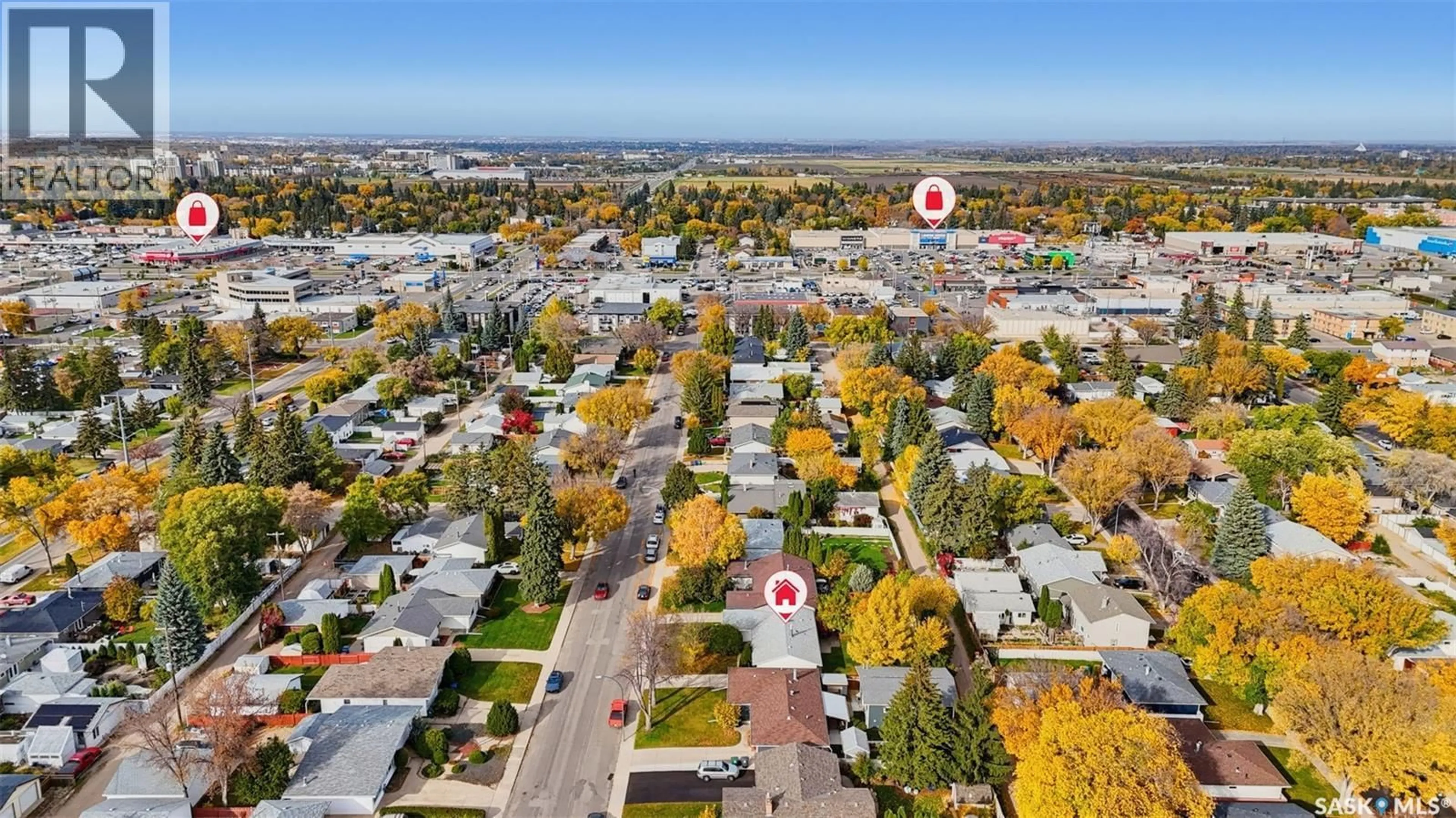 A pic from outside/outdoor area/front of a property/back of a property/a pic from drone, street for 1513 ARGYLE AVENUE, Saskatoon Saskatchewan S7H2W3