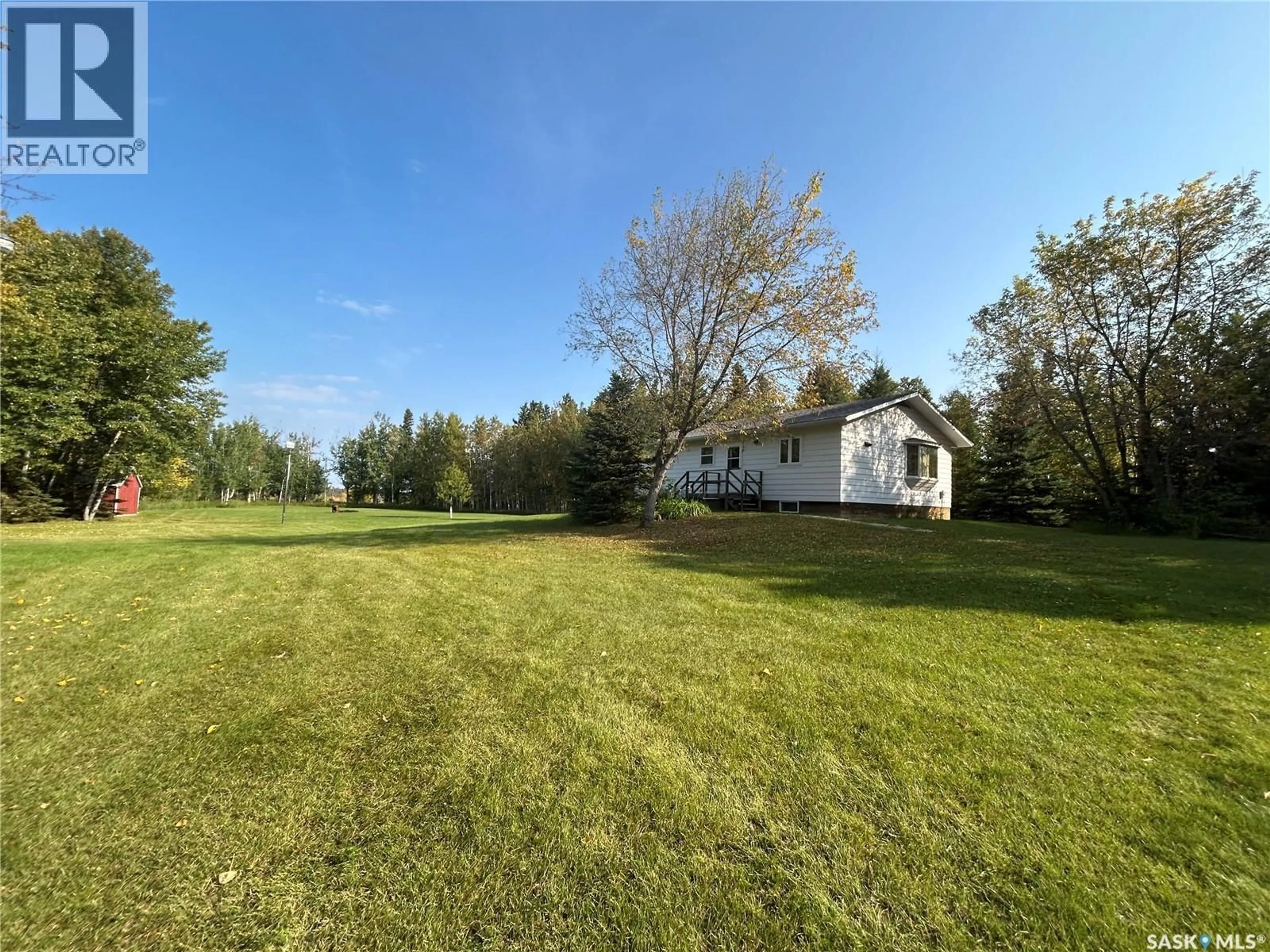 A pic from outside/outdoor area/front of a property/back of a property/a pic from drone, water/lake/river/ocean view for WEAVER ACREAGE, Barrier Valley Rm No. 397 Saskatchewan S0E0B0