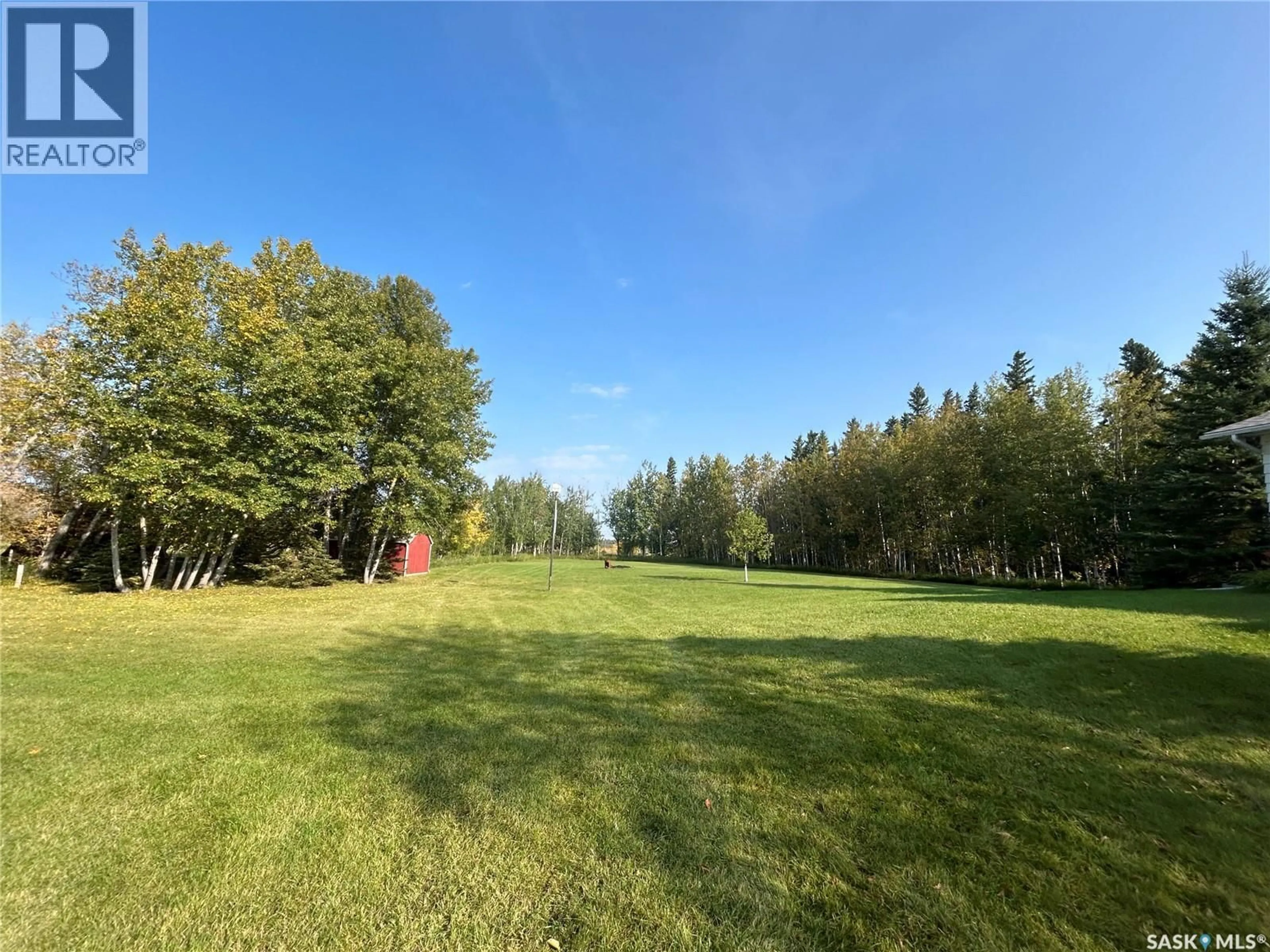 A pic from outside/outdoor area/front of a property/back of a property/a pic from drone, forest/trees view for WEAVER ACREAGE, Barrier Valley Rm No. 397 Saskatchewan S0E0B0