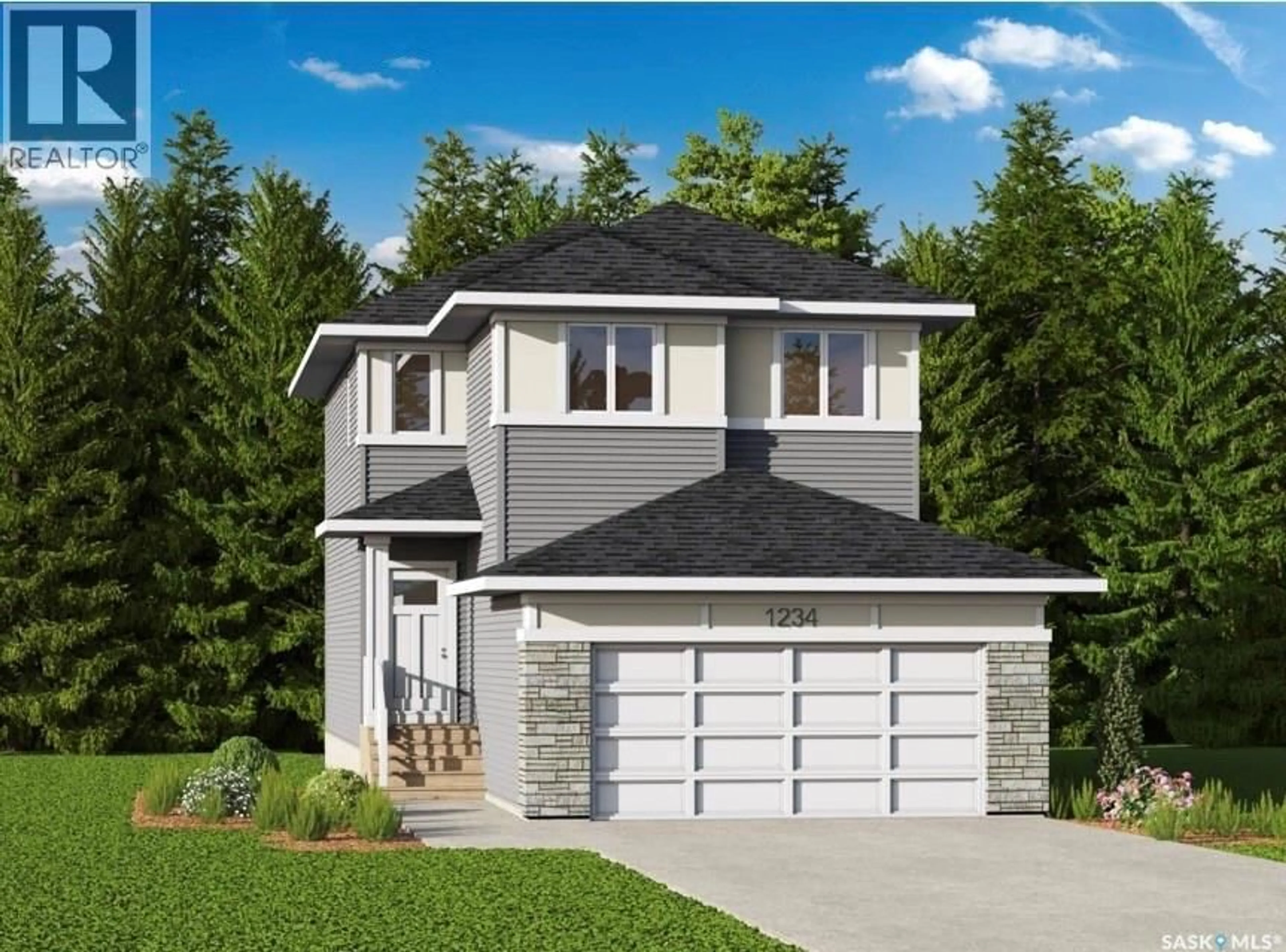 Home with vinyl exterior material, street for 343 COWESSESS ROAD, Saskatoon Saskatchewan S7V1Y4