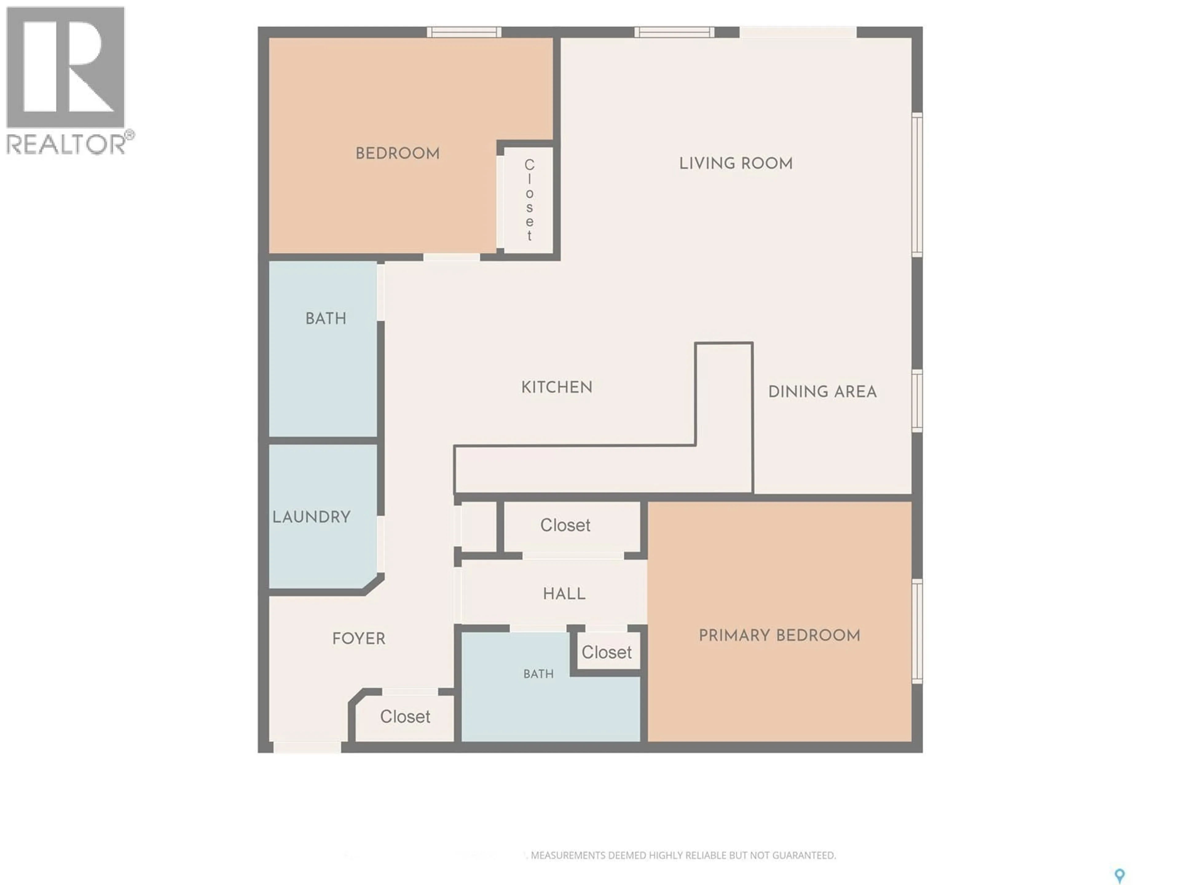 Floor plan for 307 - 2781 WOODBRIDGE DRIVE, Prince Albert Saskatchewan S6V3Z9