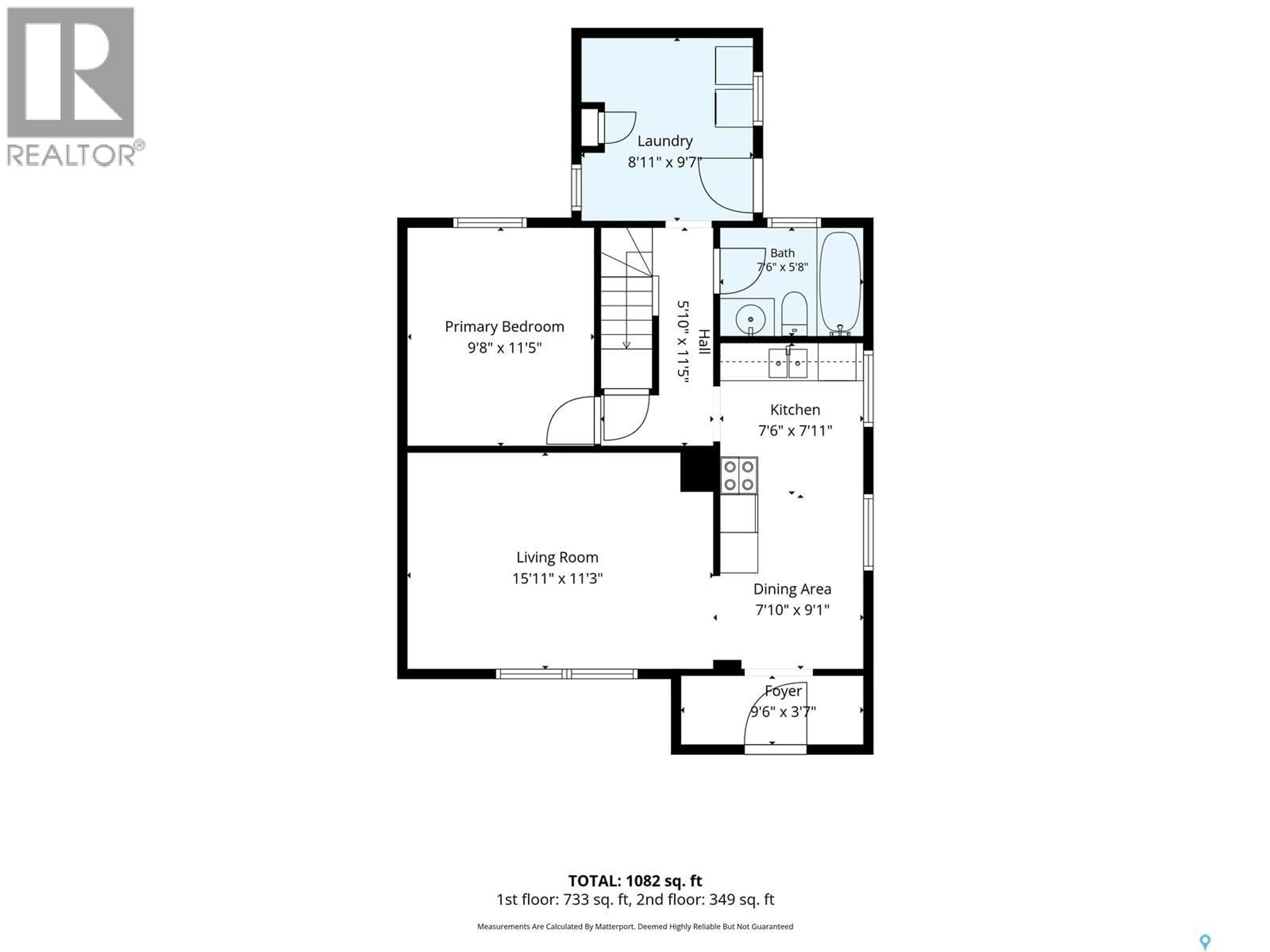 Floor plan for 8 CONNAUGHT PLACE, Saskatoon Saskatchewan S7L1C7