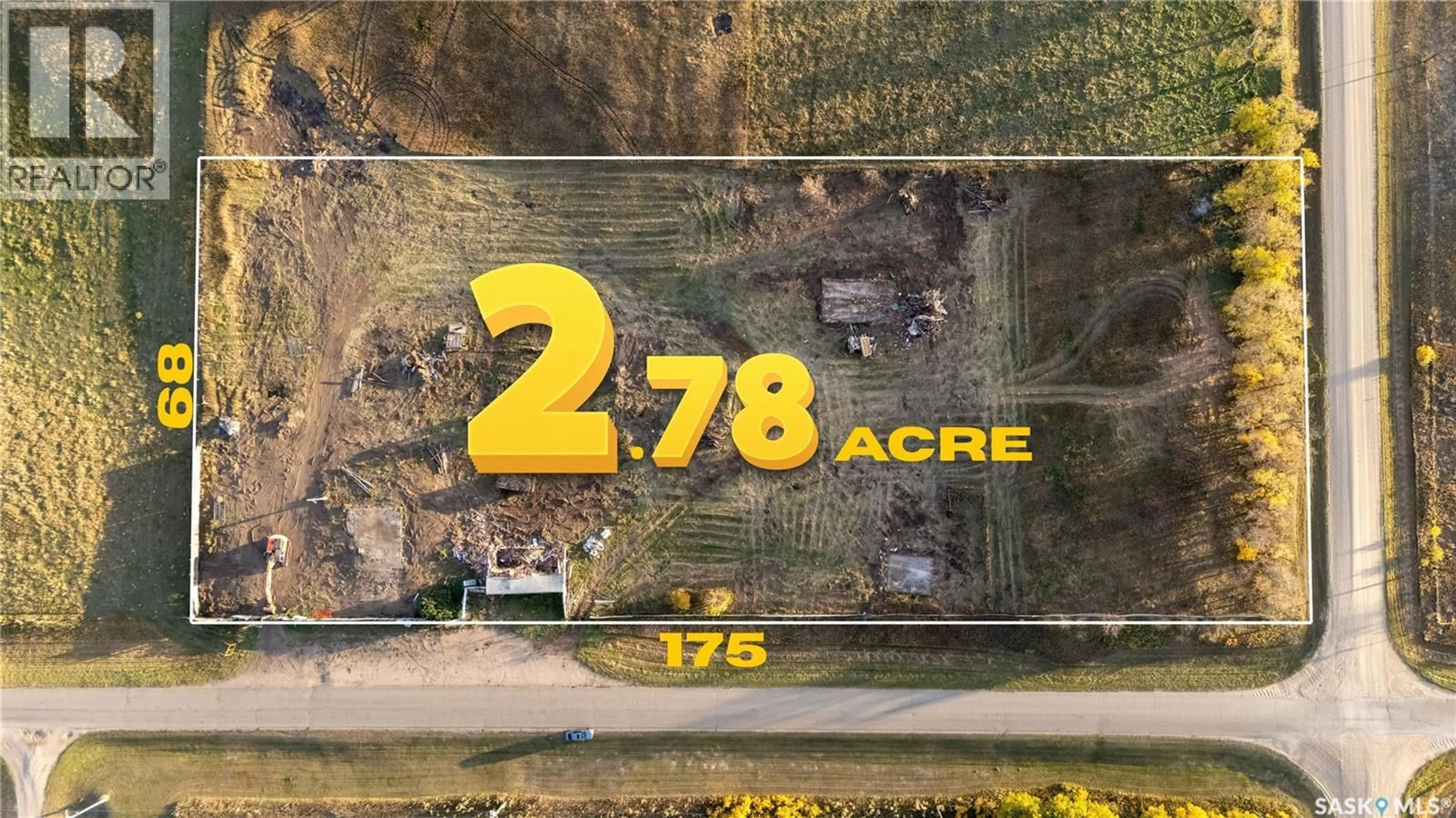 A pic from outside/outdoor area/front of a property/back of a property/a pic from drone, unknown for GRANDORA ACREAGE, Vanscoy Rm No. 345 Saskatchewan S0K1V0