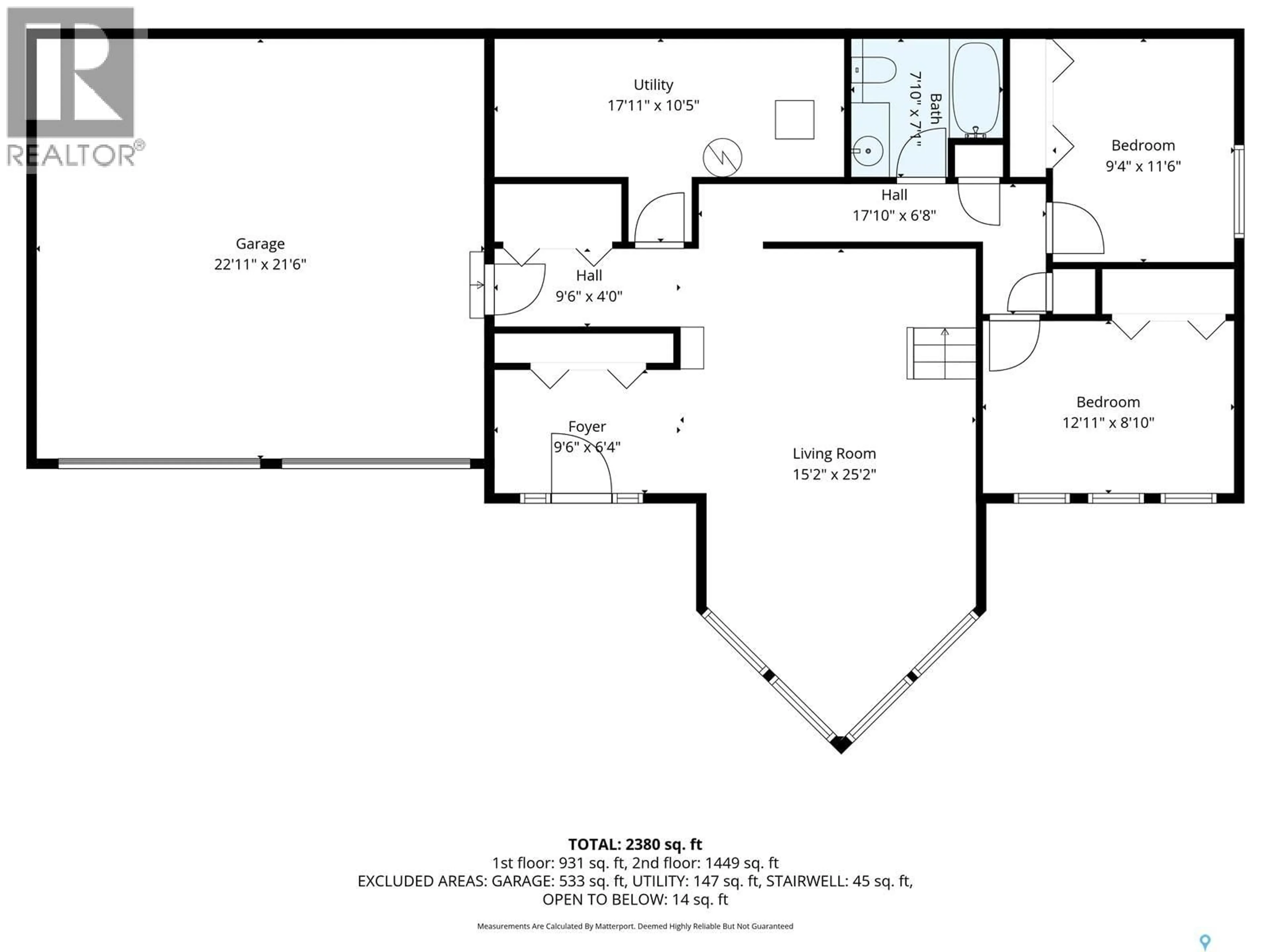 Floor plan for 9 PELICAN PASS, Thode Saskatchewan S7C0A4