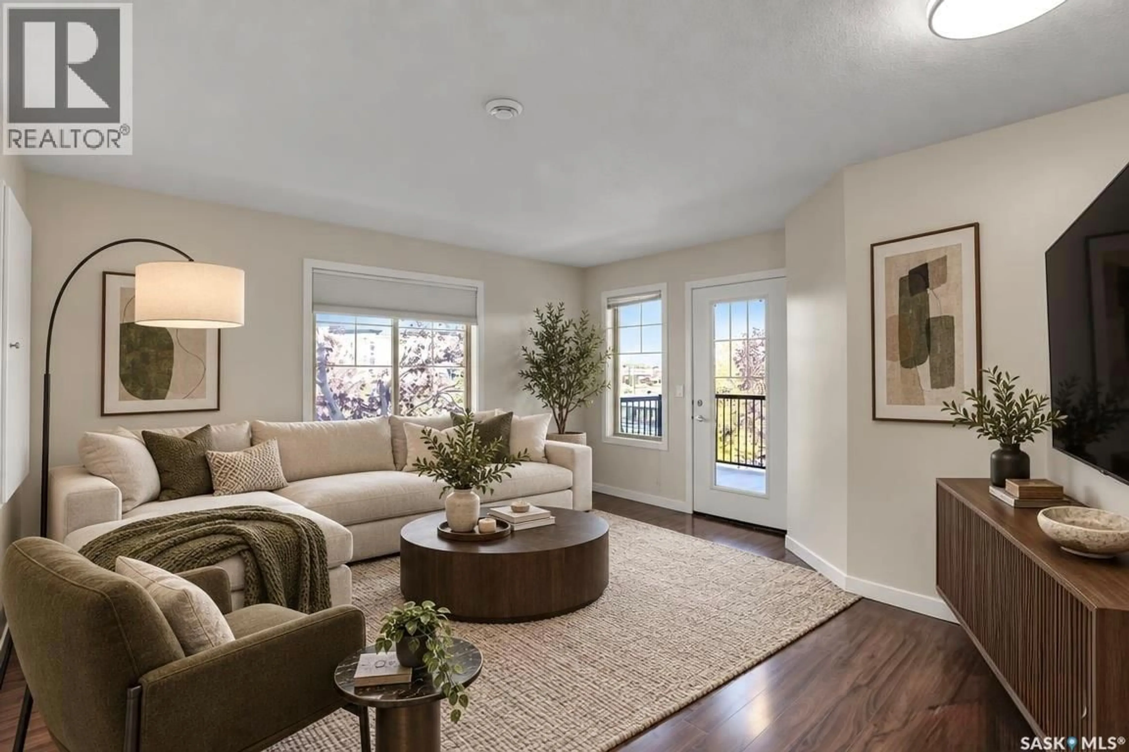 Living room with furniture, unknown for 32 5019 JAMES HILL ROAD, Regina Saskatchewan S4W0B9