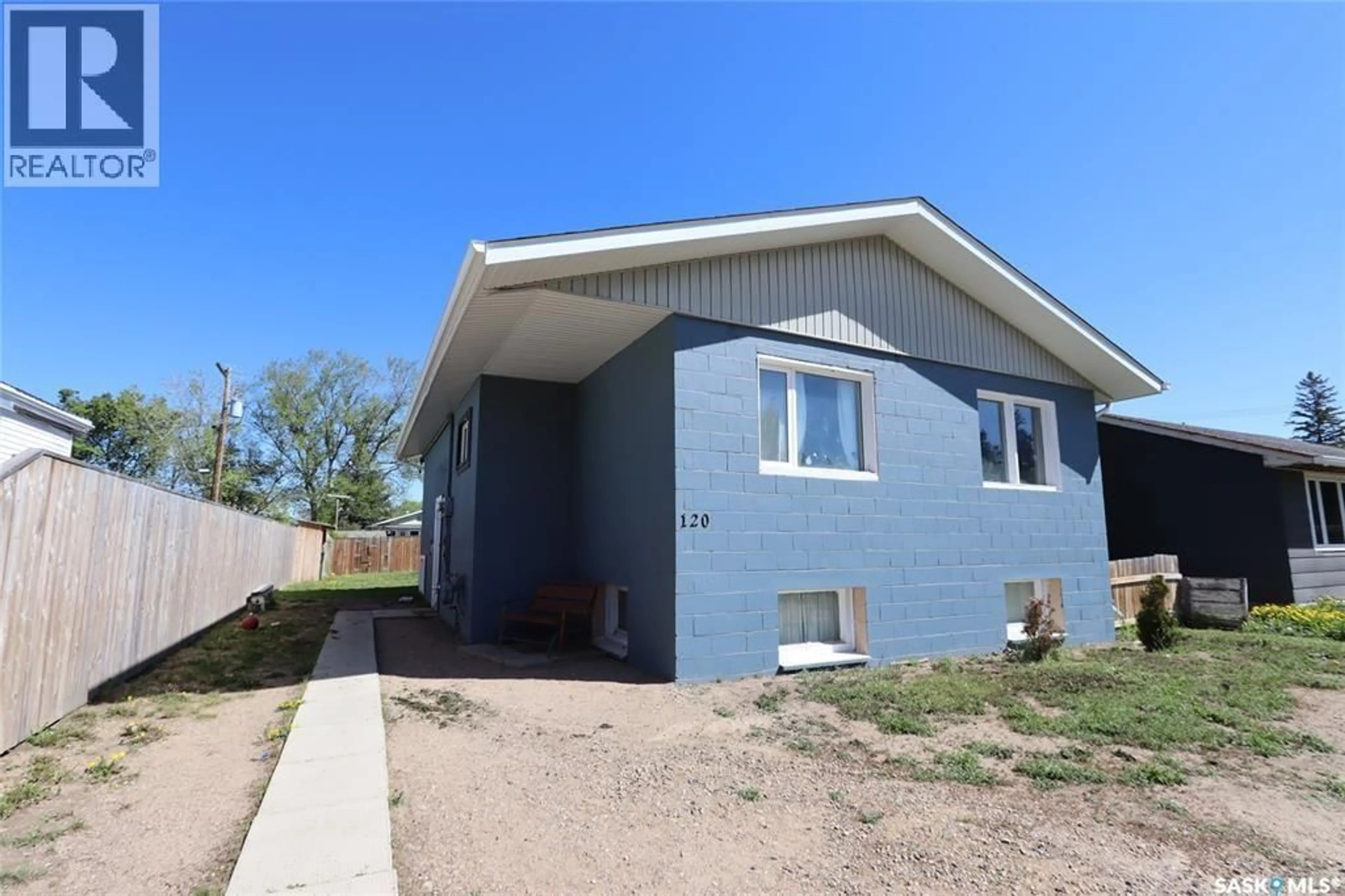 Home with vinyl exterior material, street for 120 26TH STREET, Prince Albert Saskatchewan S6V4P9