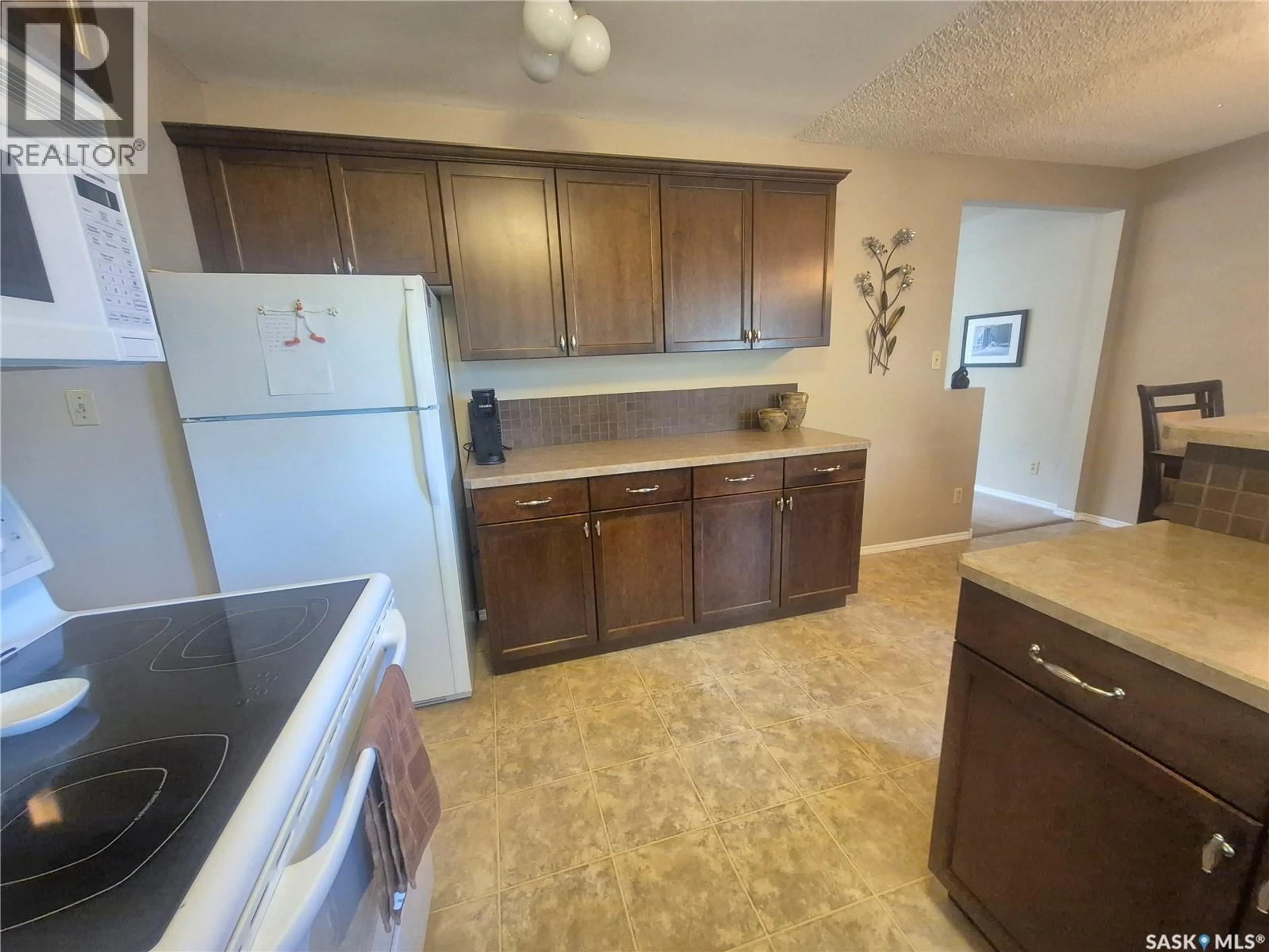 Standard kitchen, ceramic/tile floor for 209 BALDWIN STREET, Ogema Saskatchewan S0C1Y0