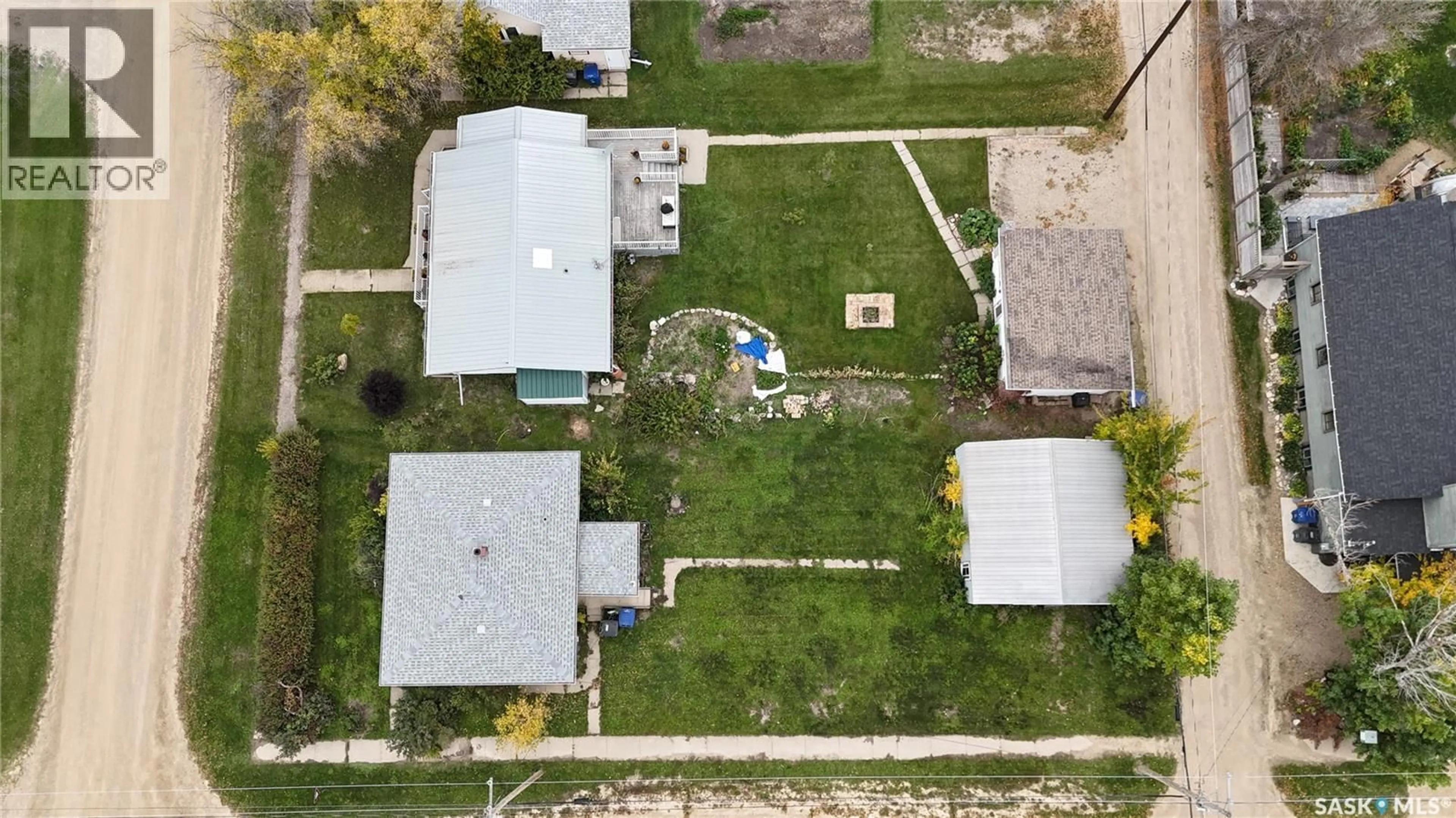 A pic from outside/outdoor area/front of a property/back of a property/a pic from drone, street for 251 5TH STREET, Craik Saskatchewan S0G0V0