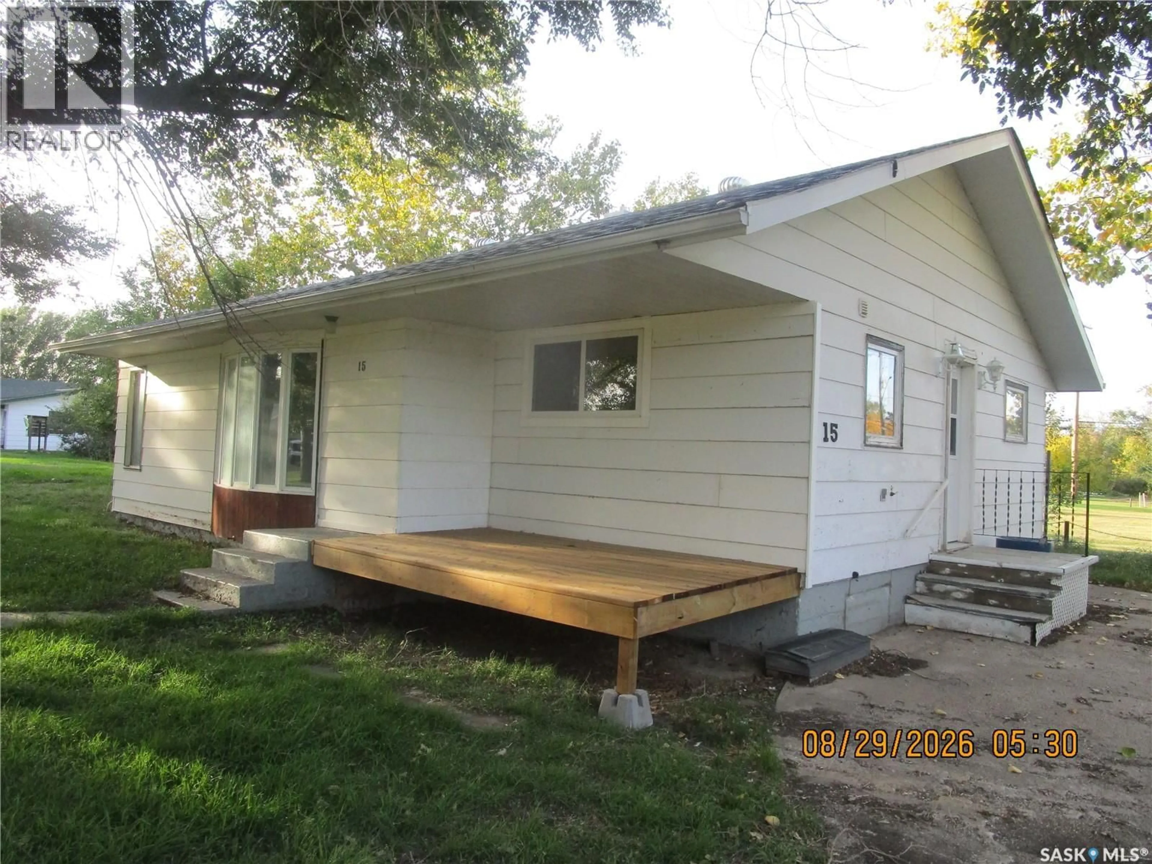 Home with vinyl exterior material, street for 13 3RD STREET, Willow Bunch Saskatchewan S0H0B0
