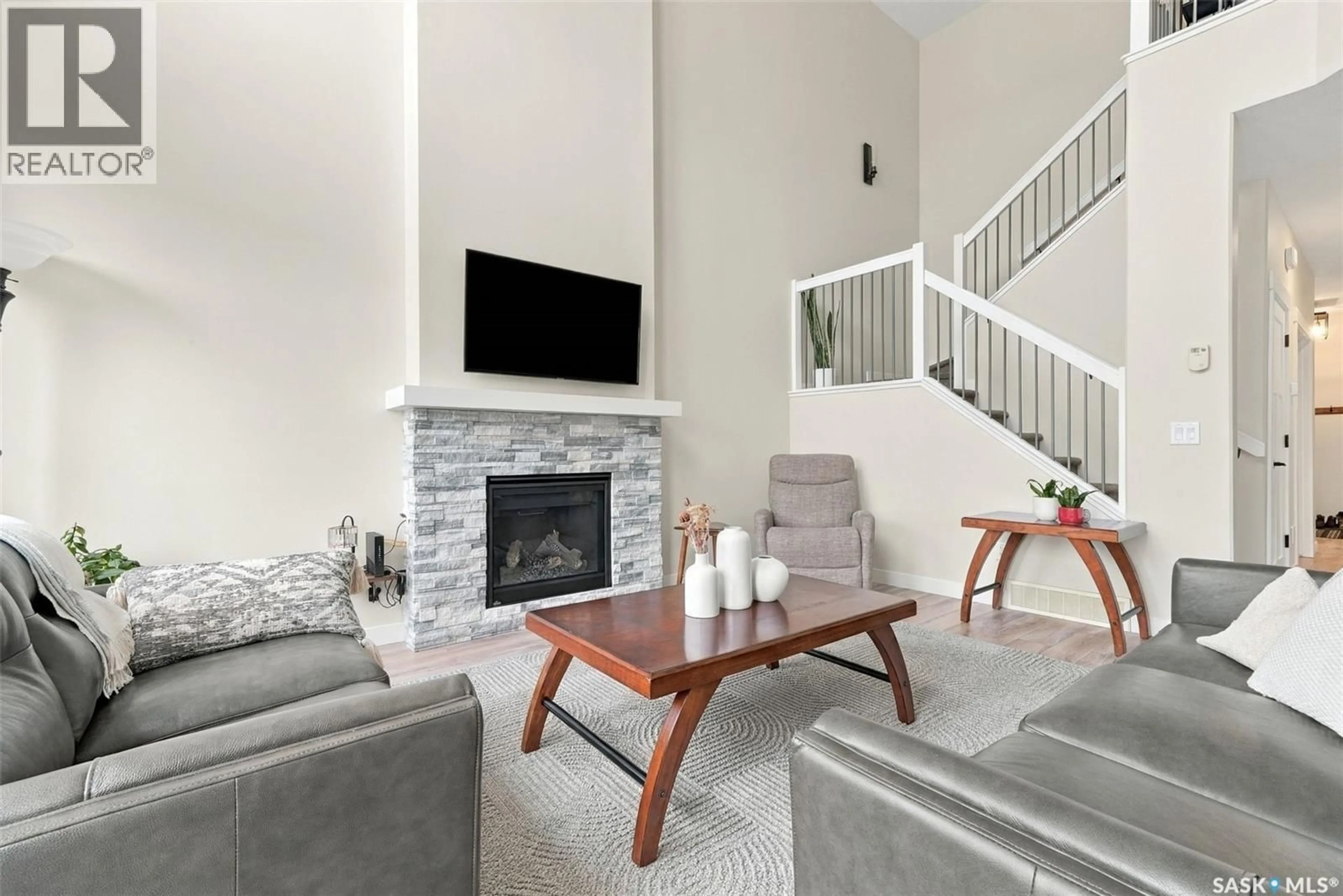 Living room with furniture, unknown for 9 HUDSON DRIVE, Pilot Butte Saskatchewan S0G3Z0