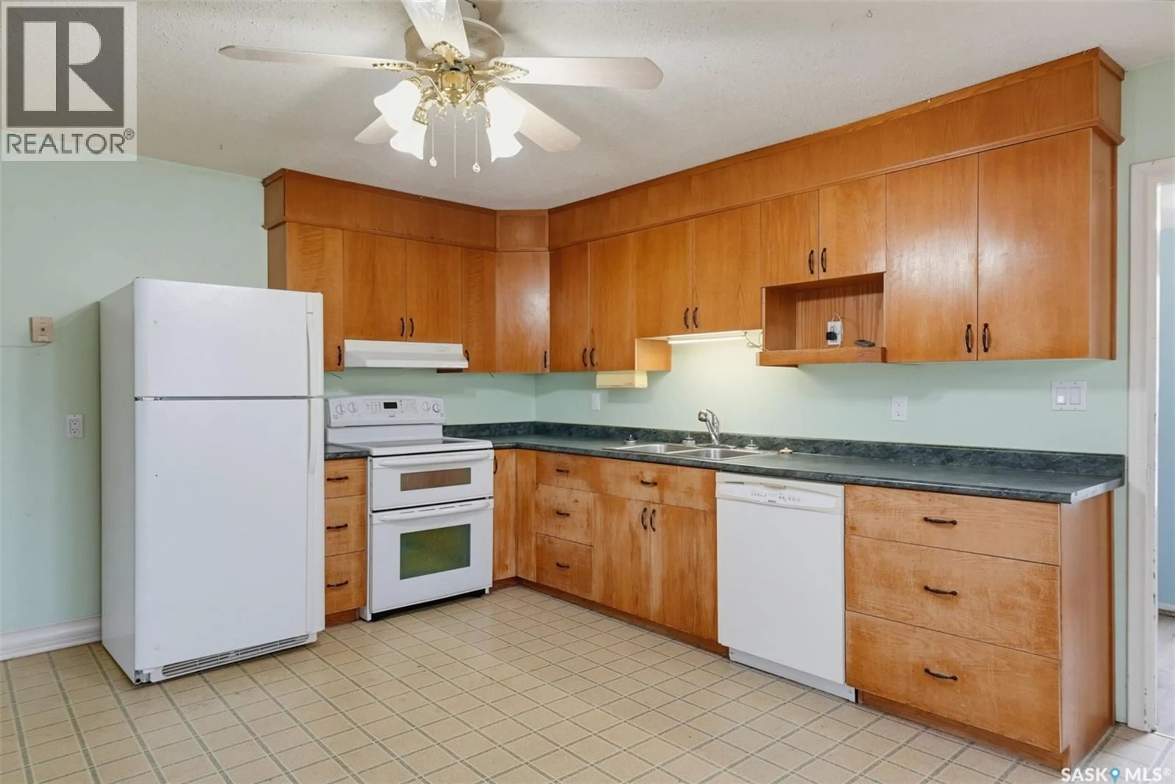 Standard kitchen, ceramic/tile floor for 213 STEVENS AVENUE, Birch Hills Saskatchewan S0J0G0