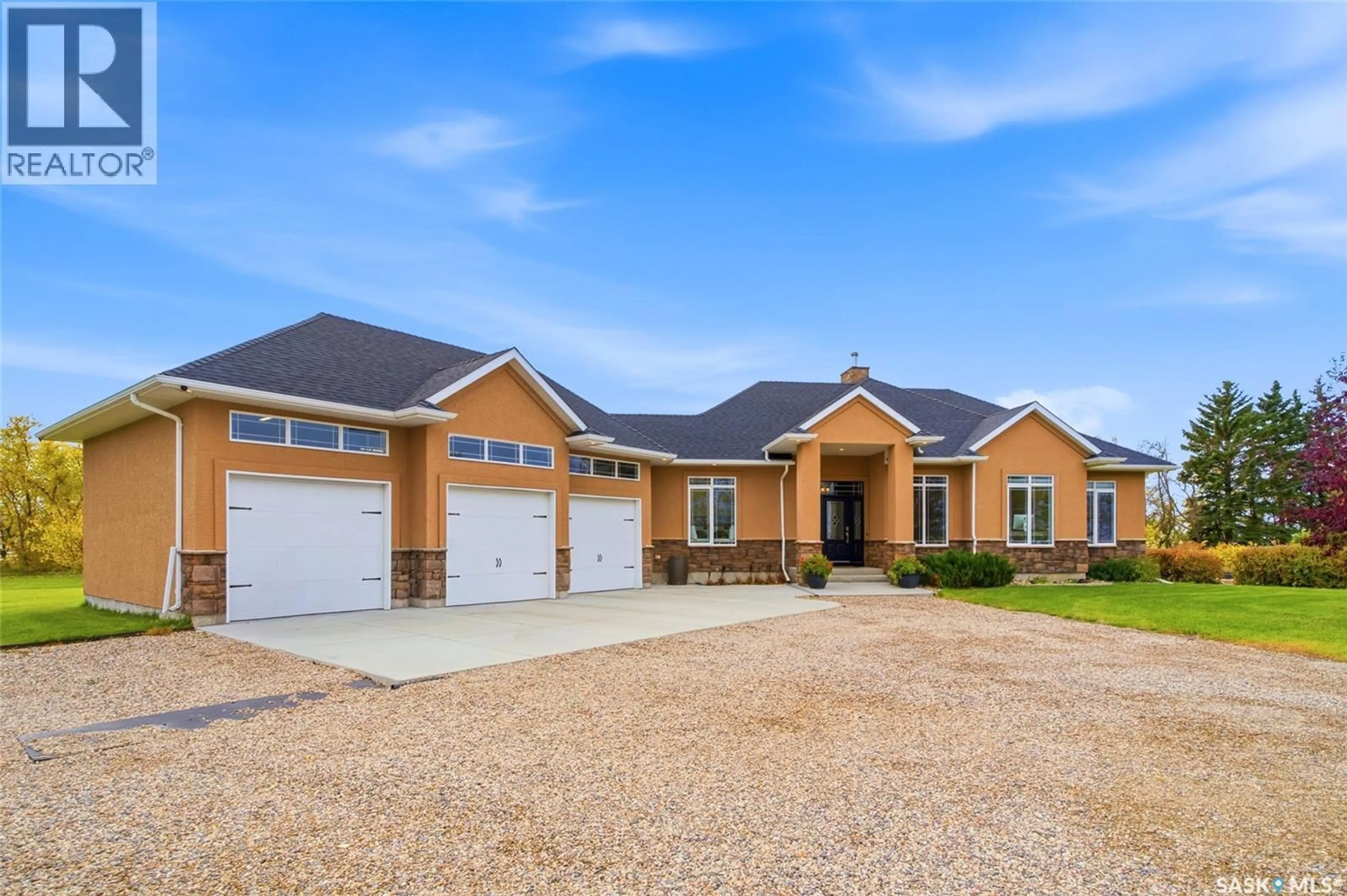 Home with brick exterior material, street for 70 SILVER WILLOWS DRIVE, Laird Rm No. 404 Saskatchewan S0K1Z0