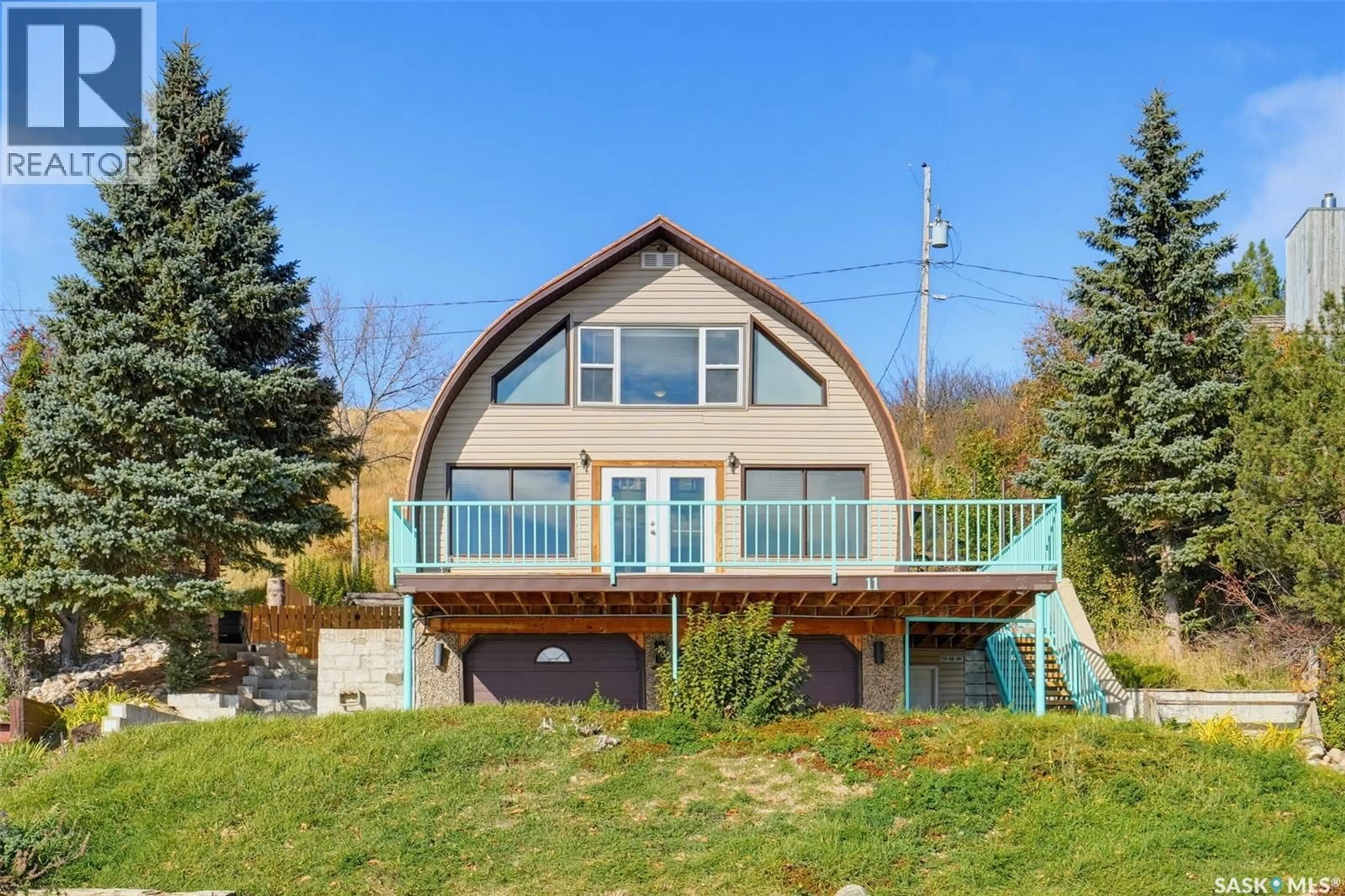 Home with vinyl exterior material, water/lake/river/ocean view for 11 SUMMERFELDT DRIVE, Thode Saskatchewan S0K1K0