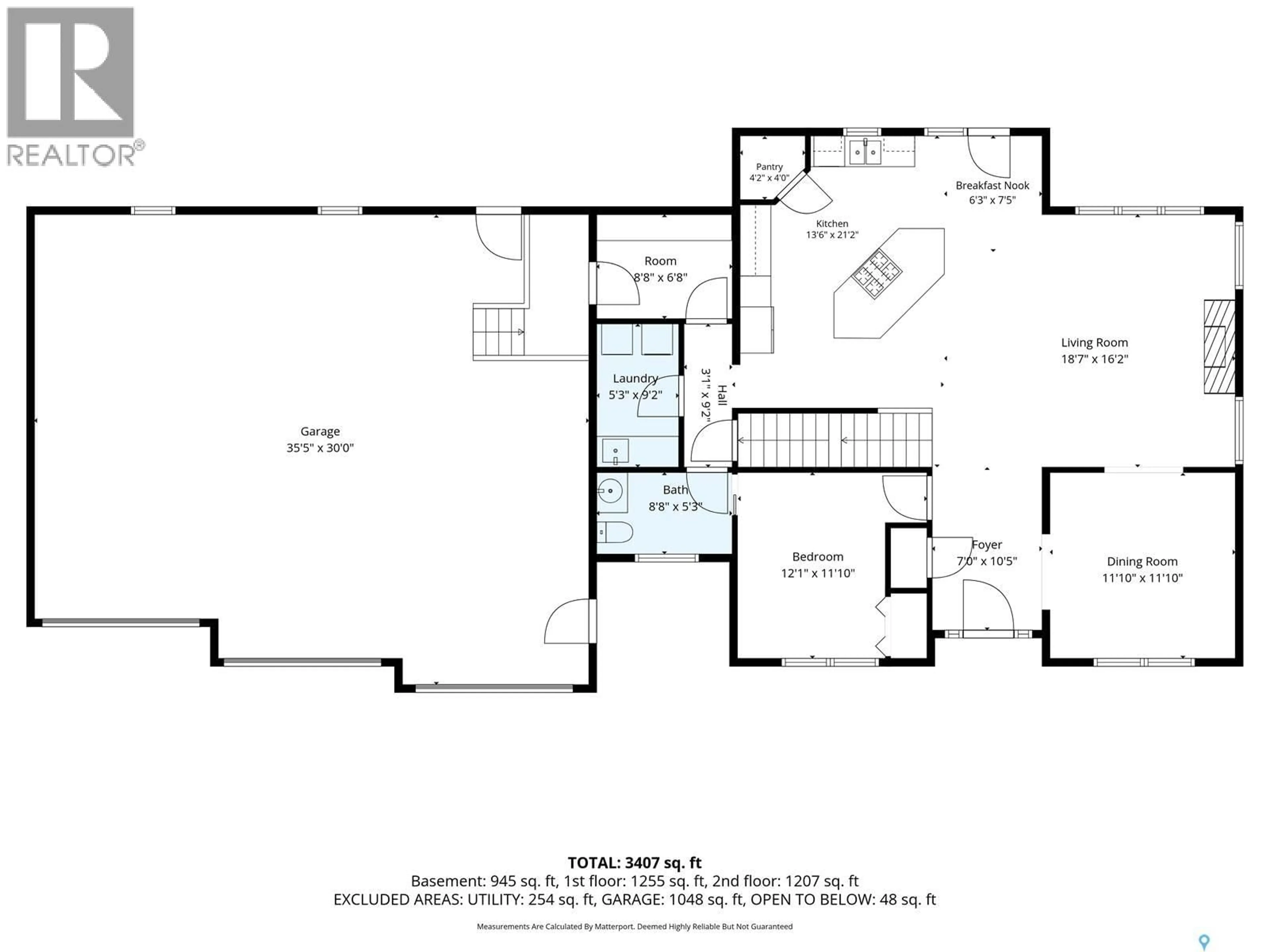Floor plan for 3 HIDDEN RIDGE ROAD, Corman Park Rm No. 344 Saskatchewan S7K3J8
