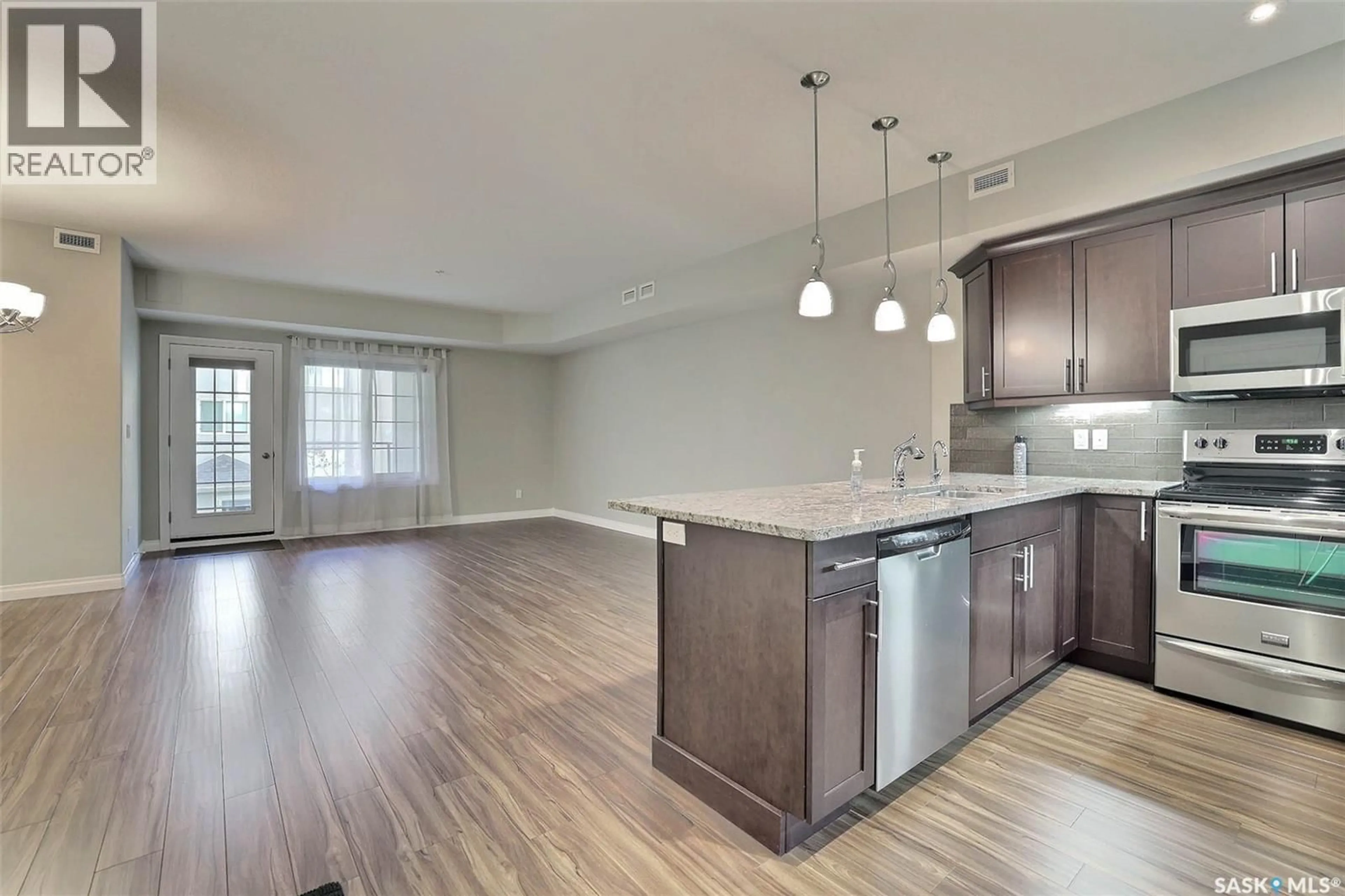 Open concept kitchen, unknown for 204 - 3702 HAUGHTON ROAD, Regina Saskatchewan S4V3K1