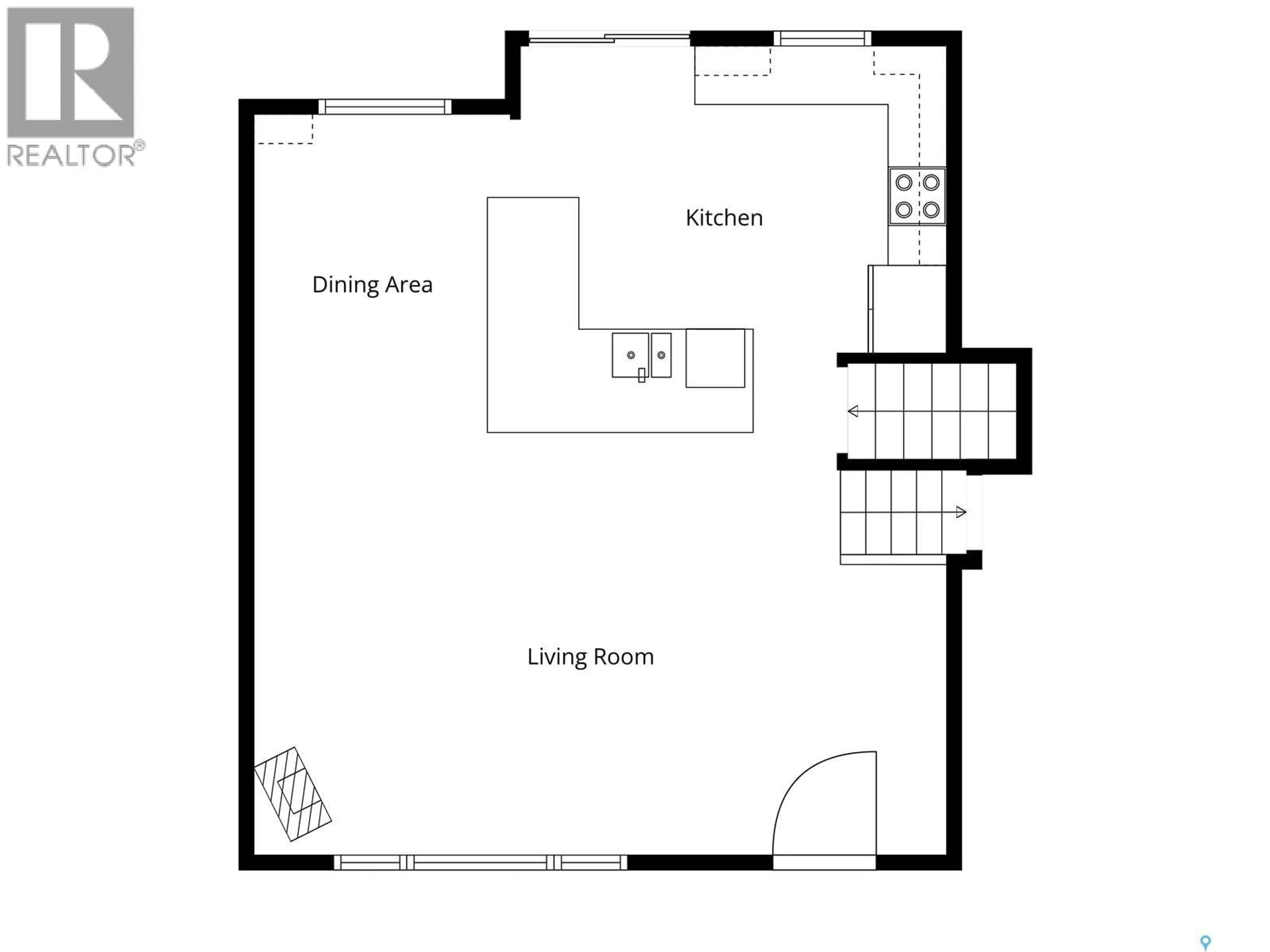 Floor plan for 538 HIGHLANDS TERRACE, Saskatoon Saskatchewan S7H4Y6