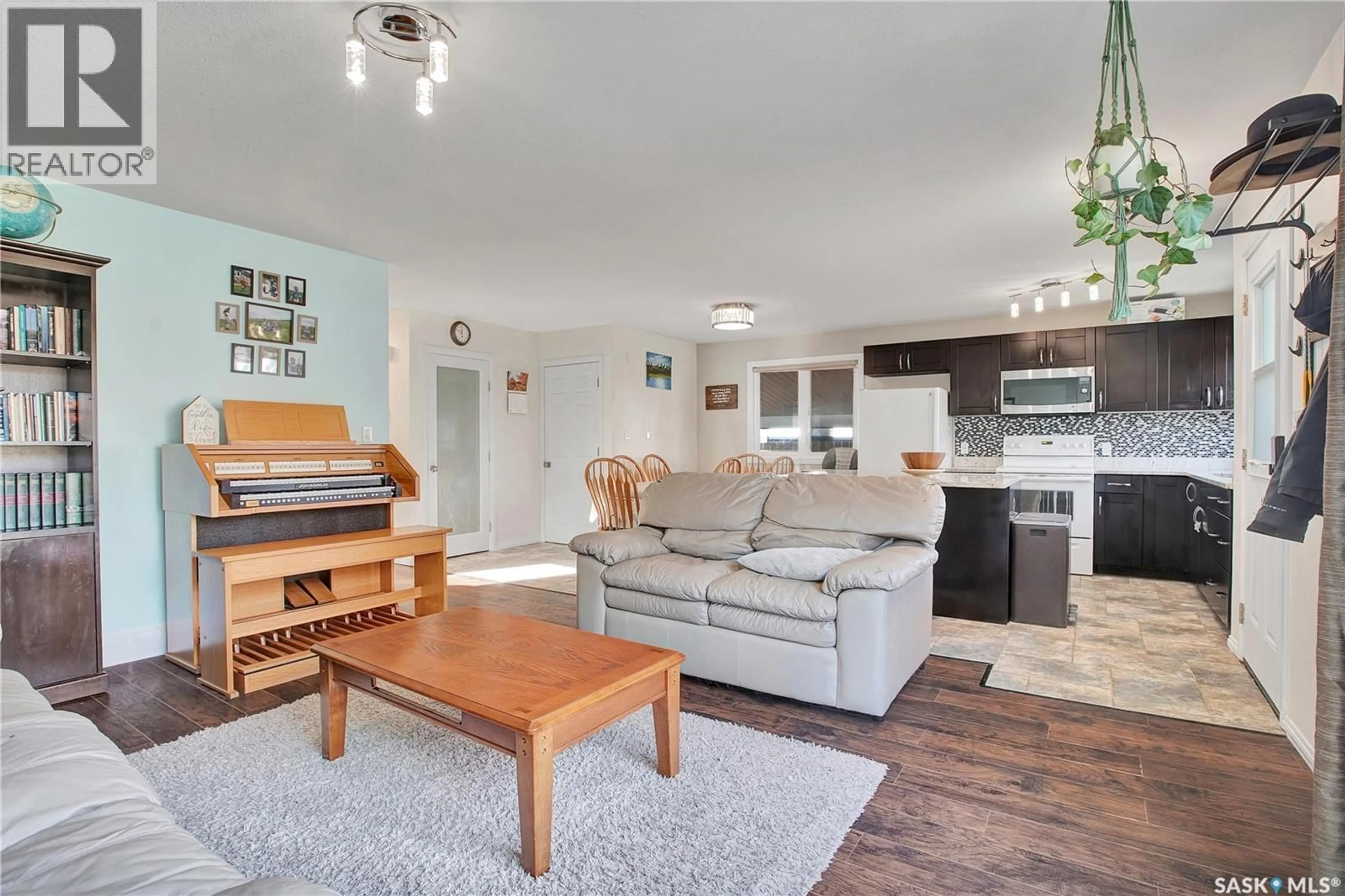 Living room with furniture, unknown for 2017 9TH STREET, Rosthern Saskatchewan S0K4R0