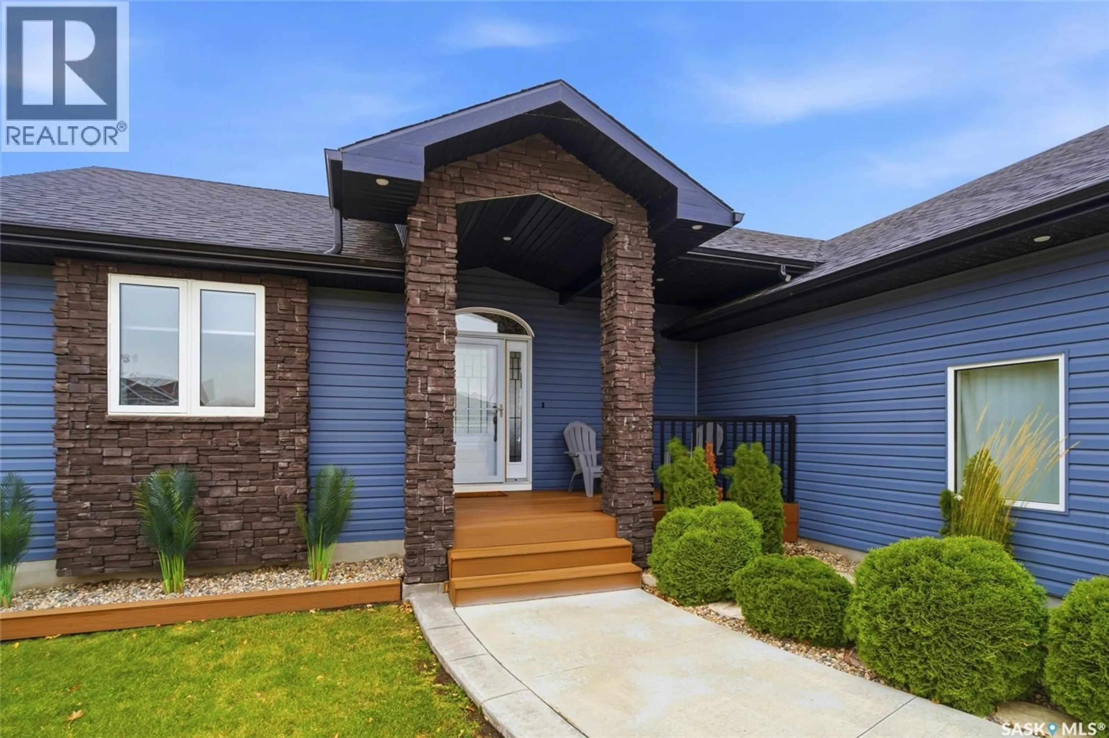 Home with brick exterior material, street for 101 SOUTH HILL ROAD, Hepburn Saskatchewan S0K1Z0