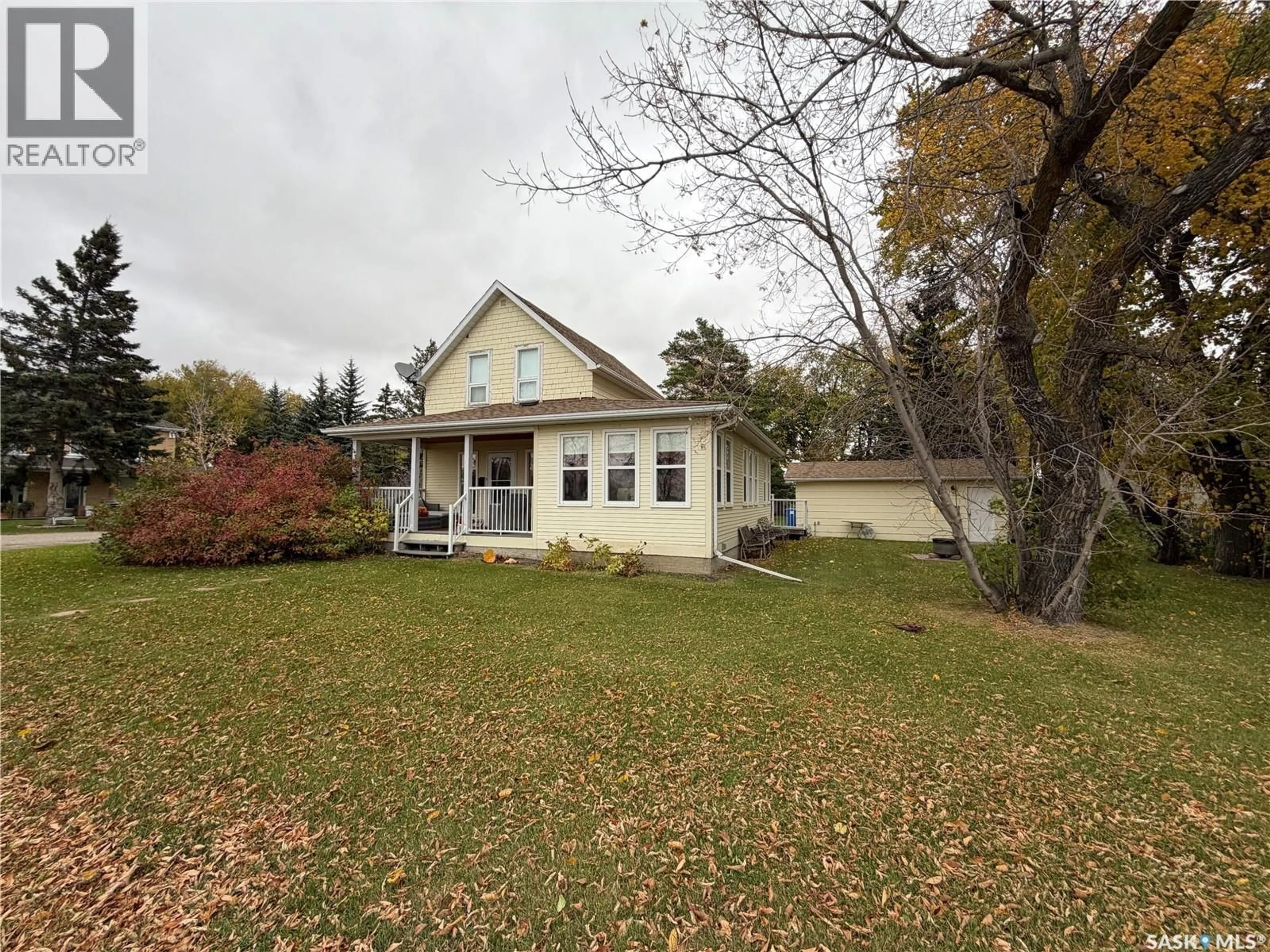 A pic from outside/outdoor area/front of a property/back of a property/a pic from drone, street for 101 KING STREET, Wolseley Saskatchewan S0G5H0