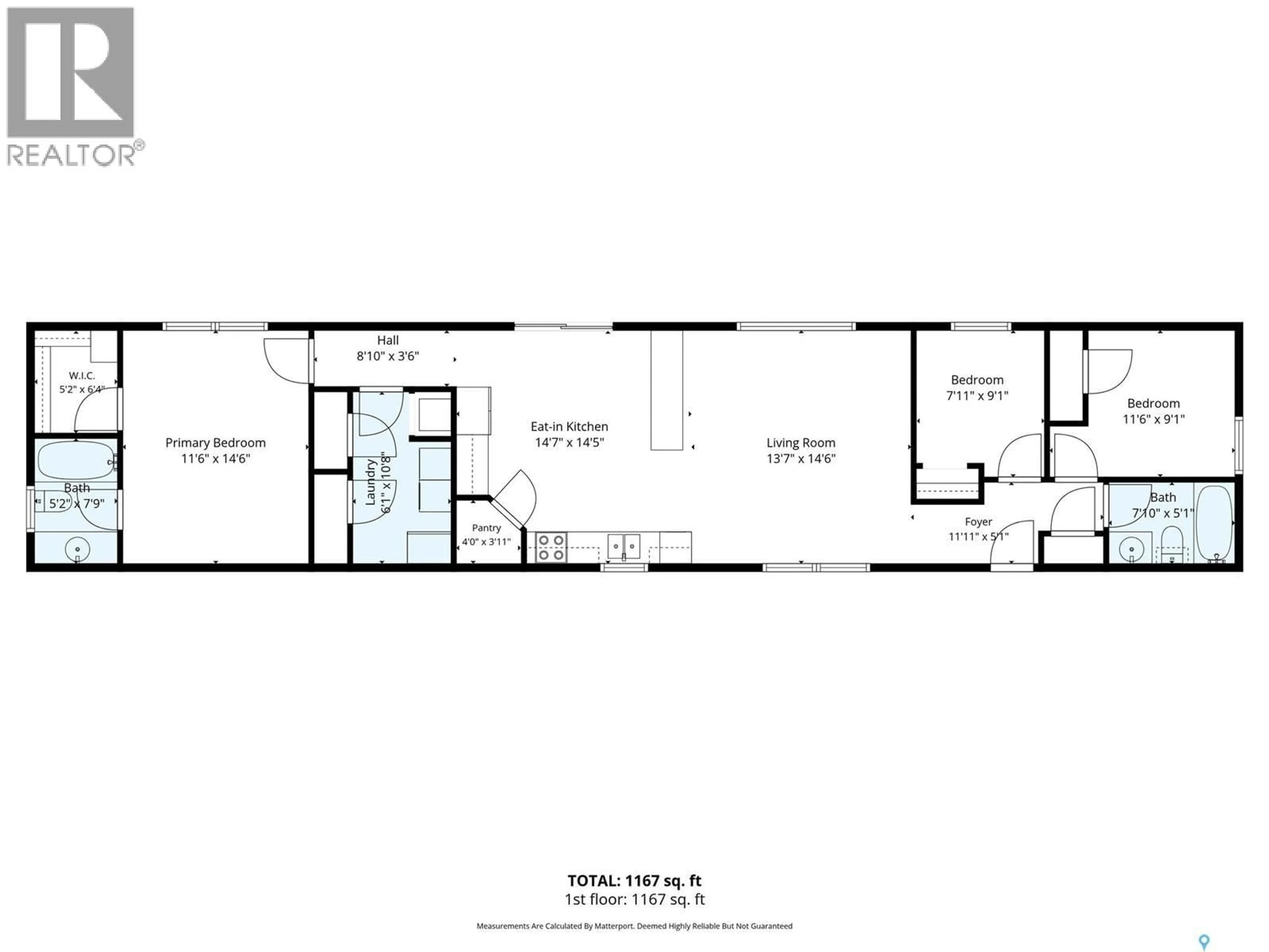 Floor plan for 305 5TH AVENUE, Caronport Saskatchewan S0H0S0