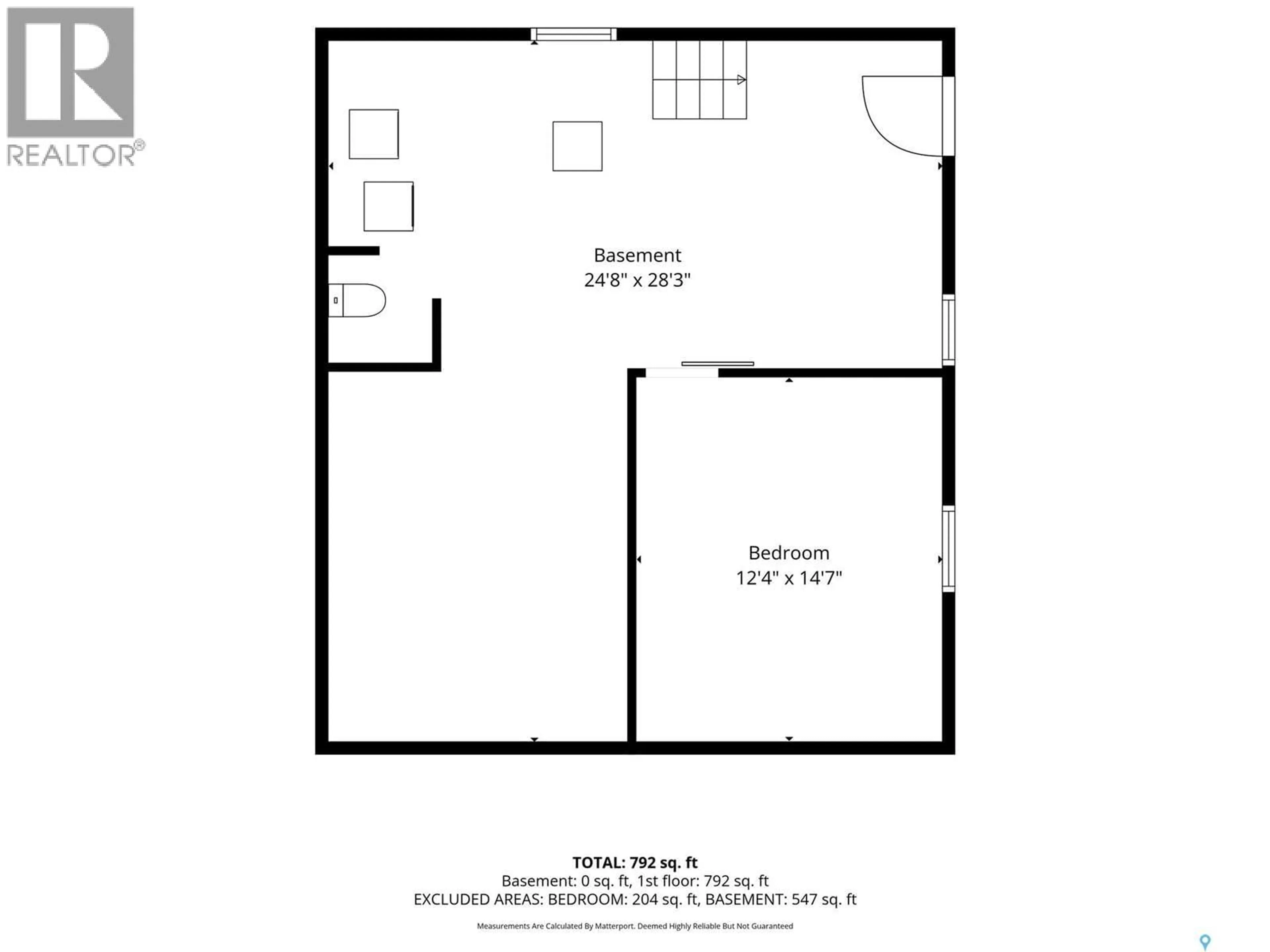 Floor plan for 428 HOME STREET, Moose Jaw Saskatchewan S6H4X8