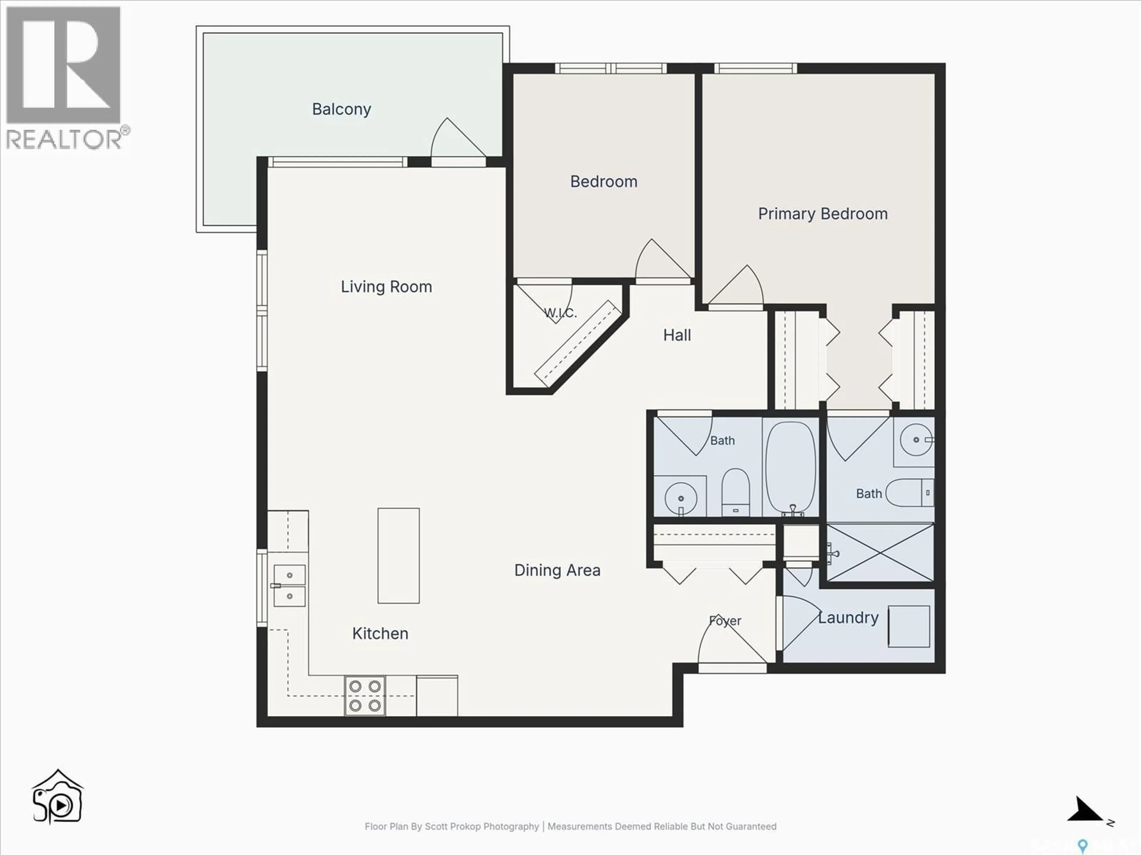 Floor plan for 110 - 5105 WILLIS CRESCENT, Saskatoon Saskatchewan S7T0N5