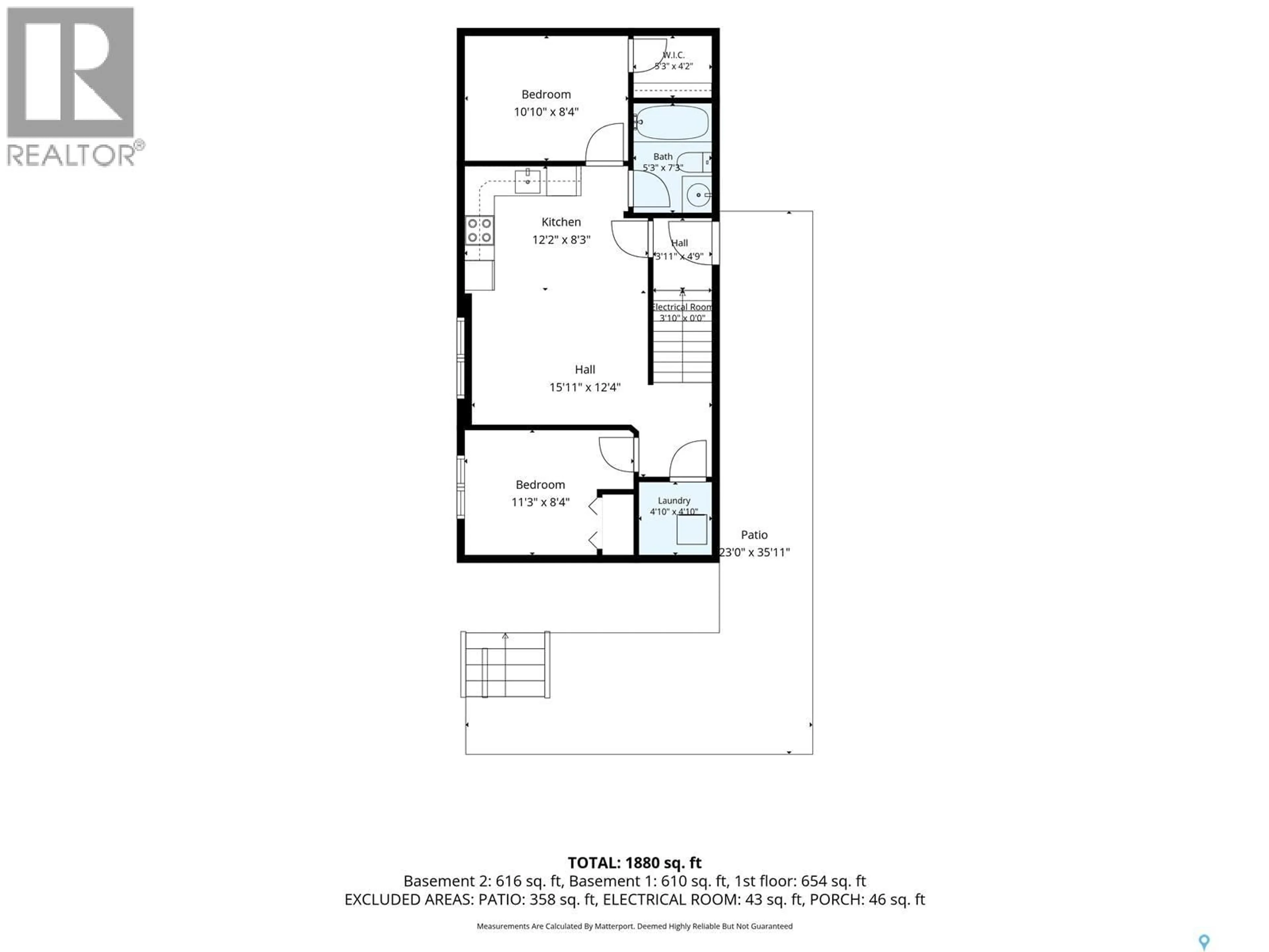 Floor plan for 317 G AVENUE, Saskatoon Saskatchewan S7M1V2