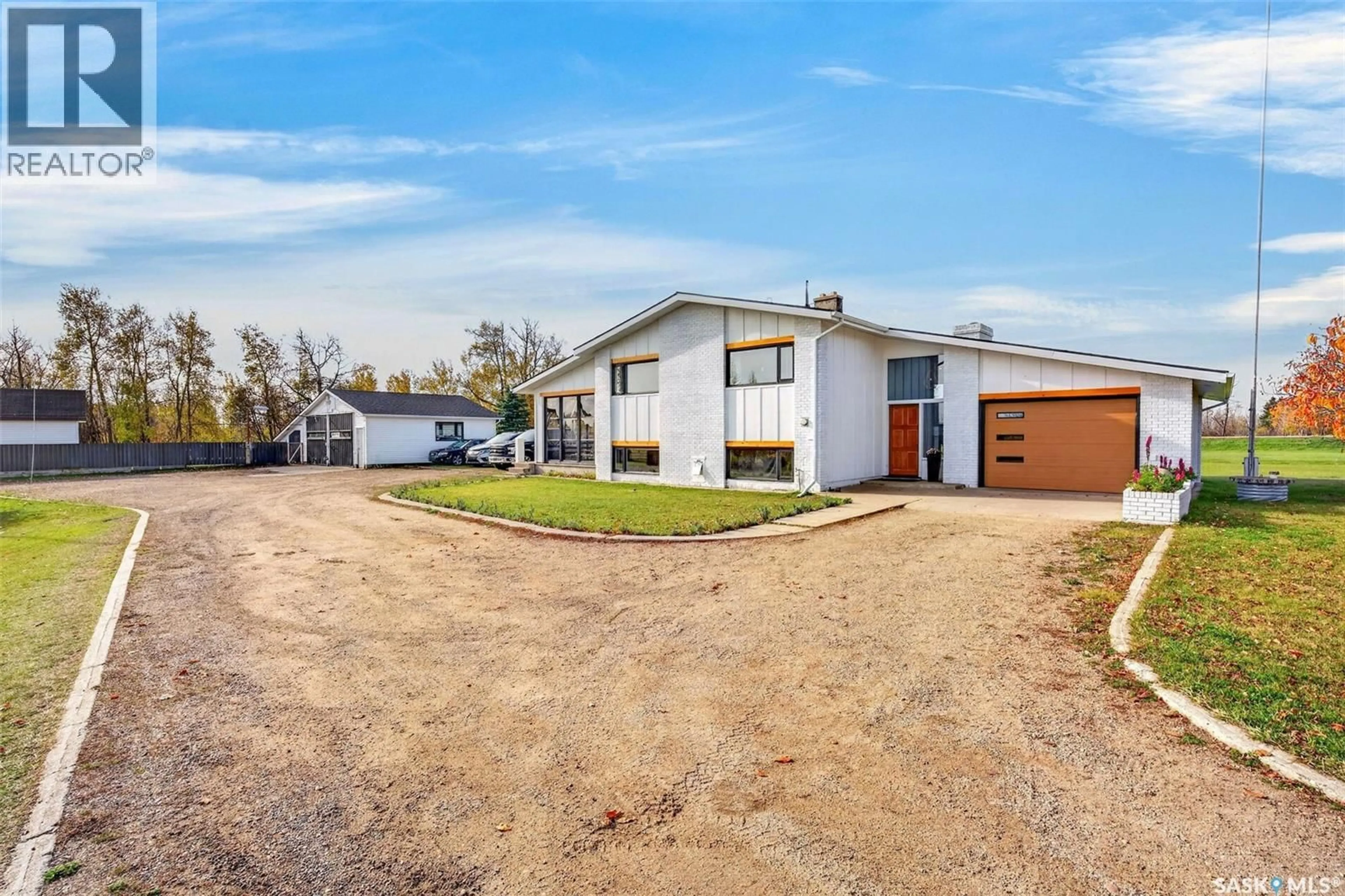 A pic from outside/outdoor area/front of a property/back of a property/a pic from drone, unknown for FIRUS ACREAGE, Prince Albert Rm No. 461 Saskatchewan S6V5P9