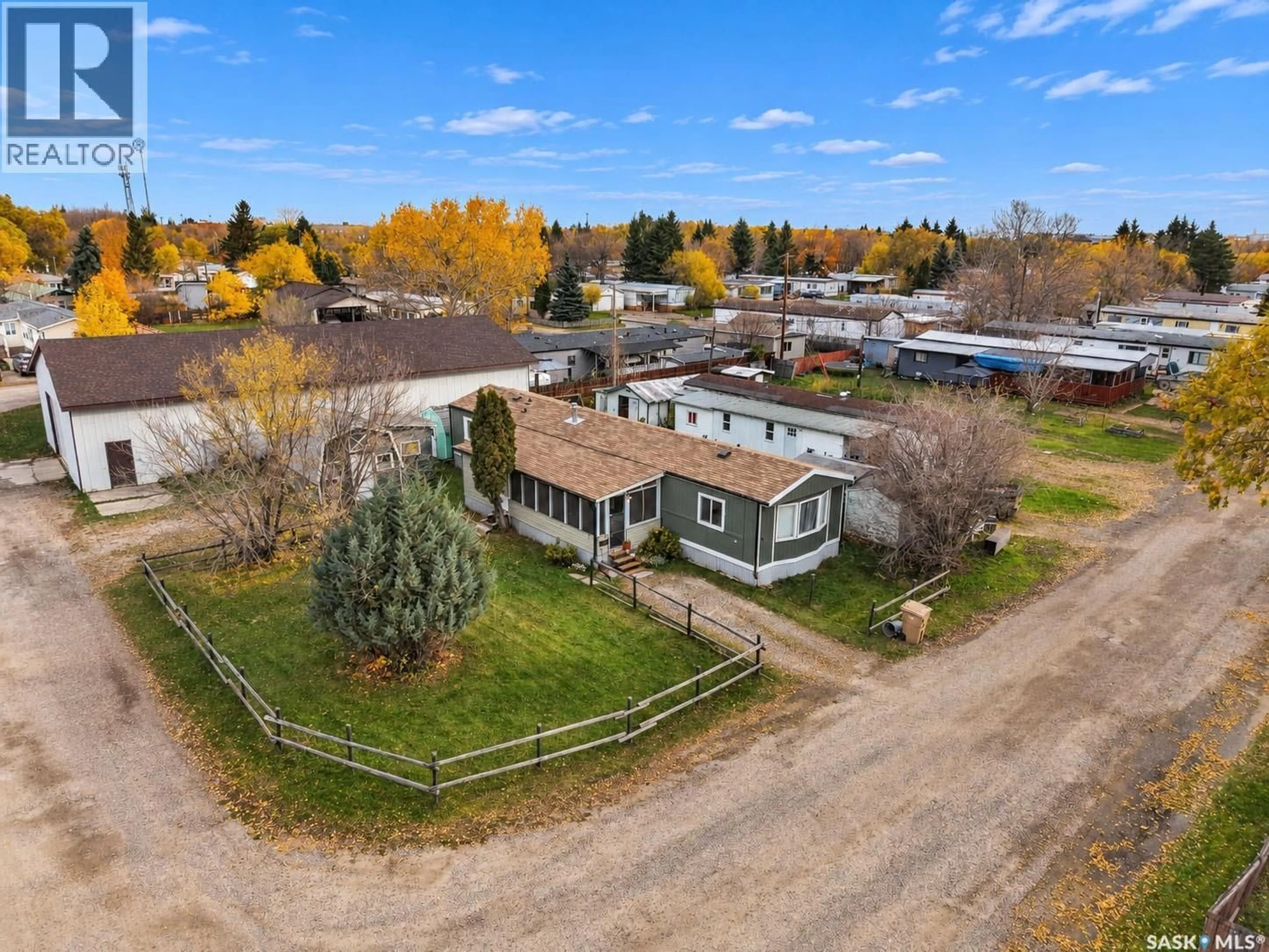 A pic from outside/outdoor area/front of a property/back of a property/a pic from drone, unknown for 93 EASTVIEW COURT, Prince Albert Rm No. 461 Saskatchewan S6V5P9