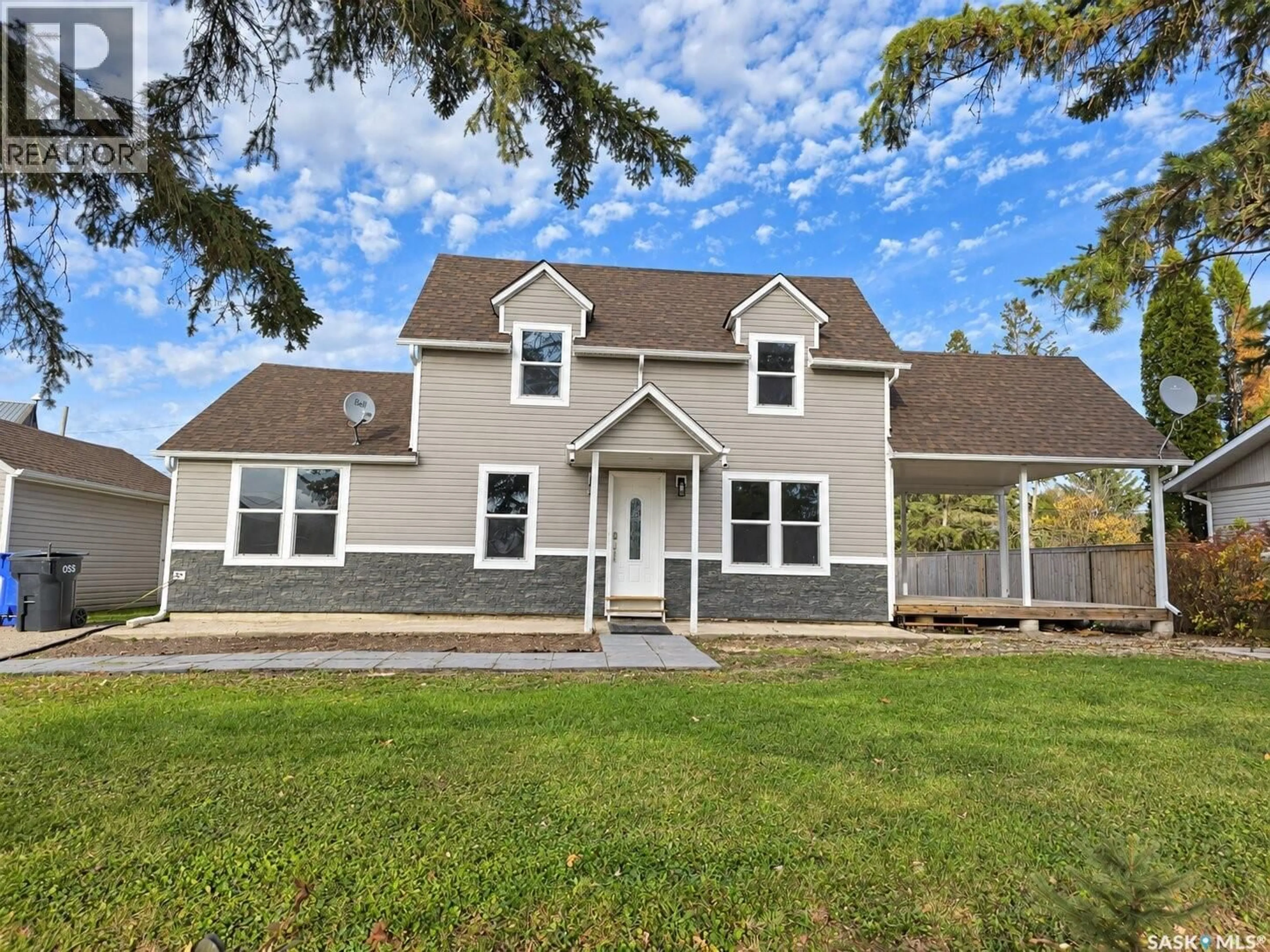 Home with vinyl exterior material, street for 110 PROTHERO AVENUE, Churchbridge Saskatchewan S0A0M0