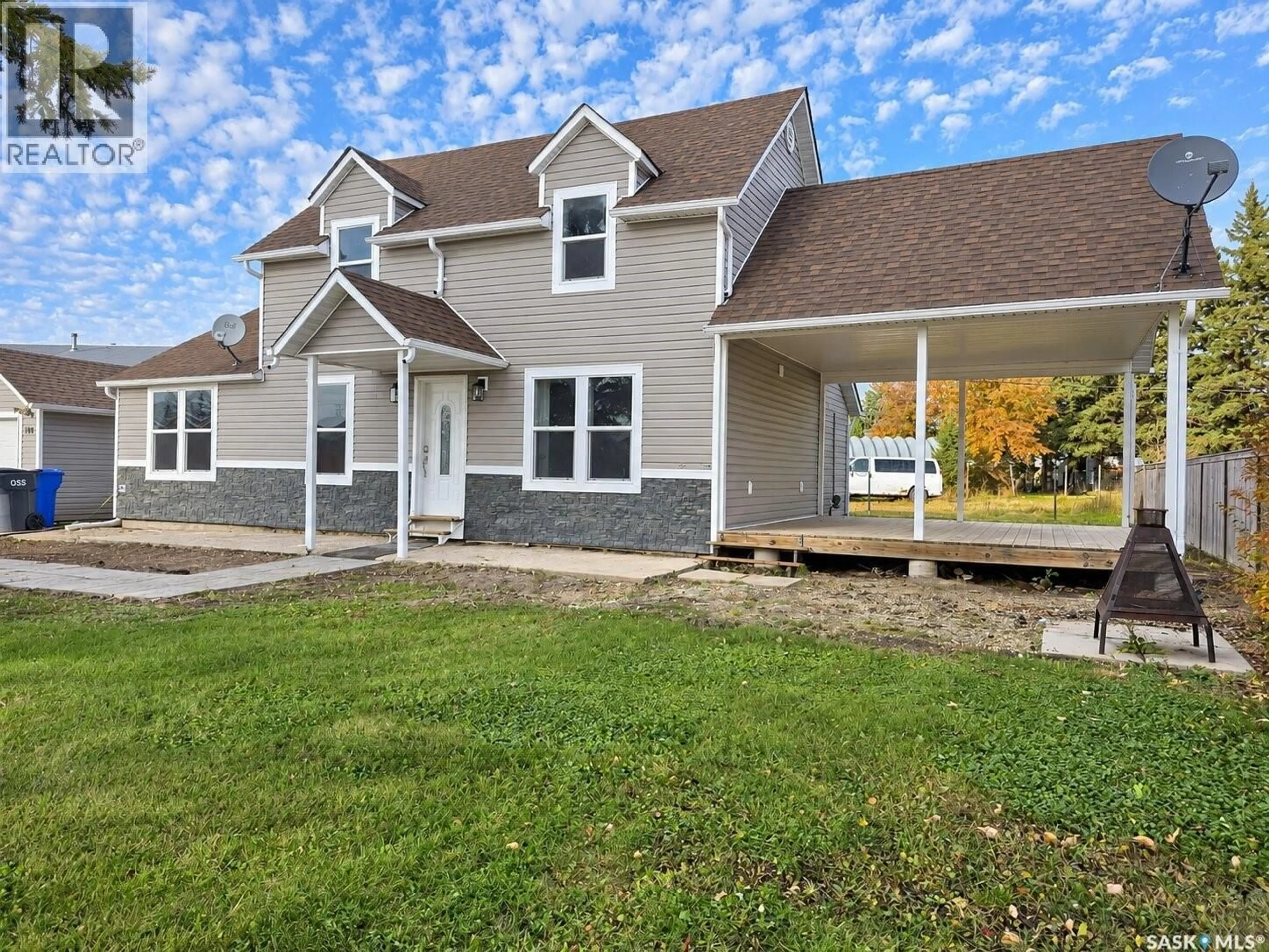Home with vinyl exterior material, street for 110 PROTHERO AVENUE, Churchbridge Saskatchewan S0A0M0