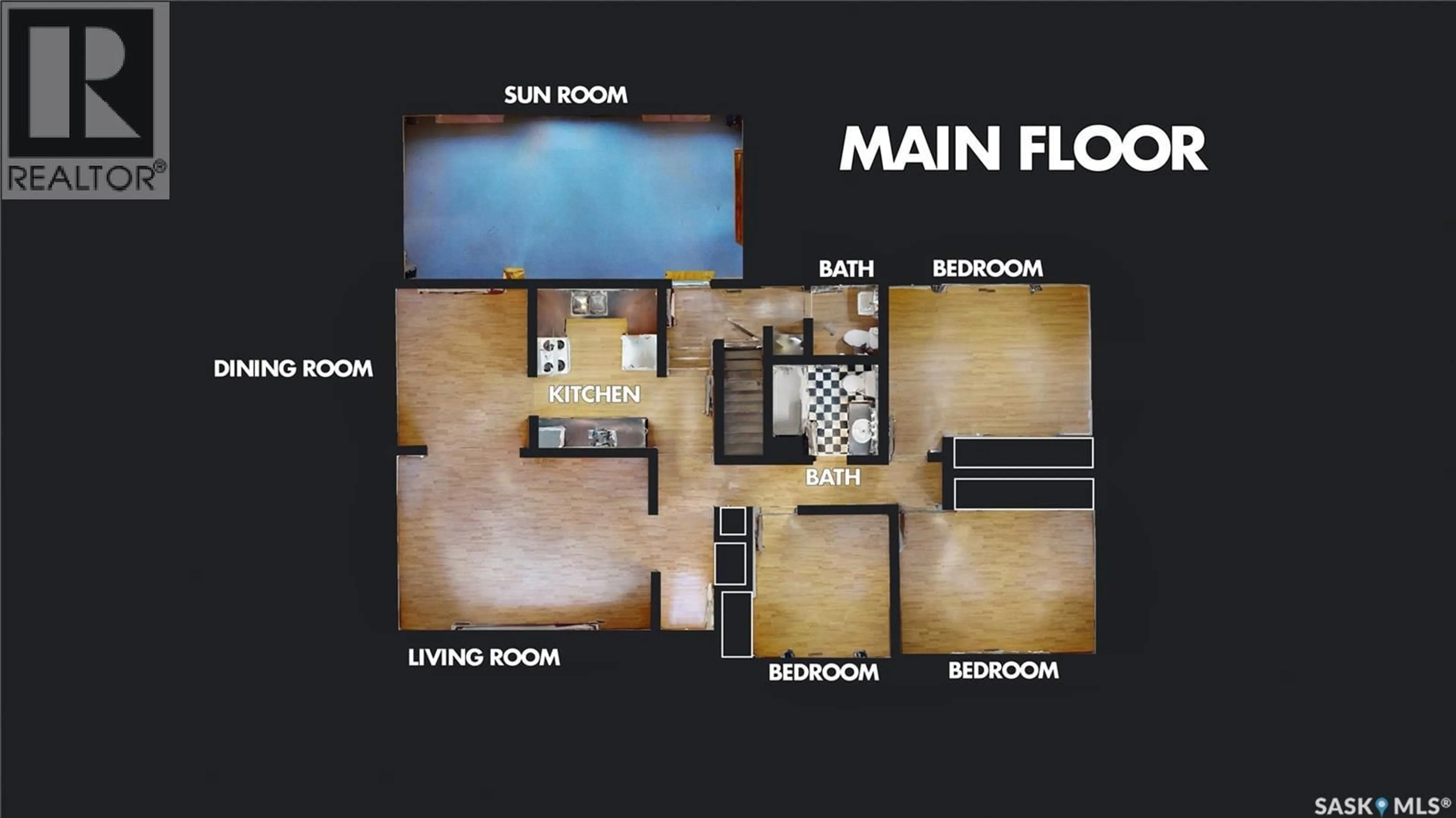 Floor plan for 1513 CHESTNUT DRIVE, Moosomin Saskatchewan S0G3N0
