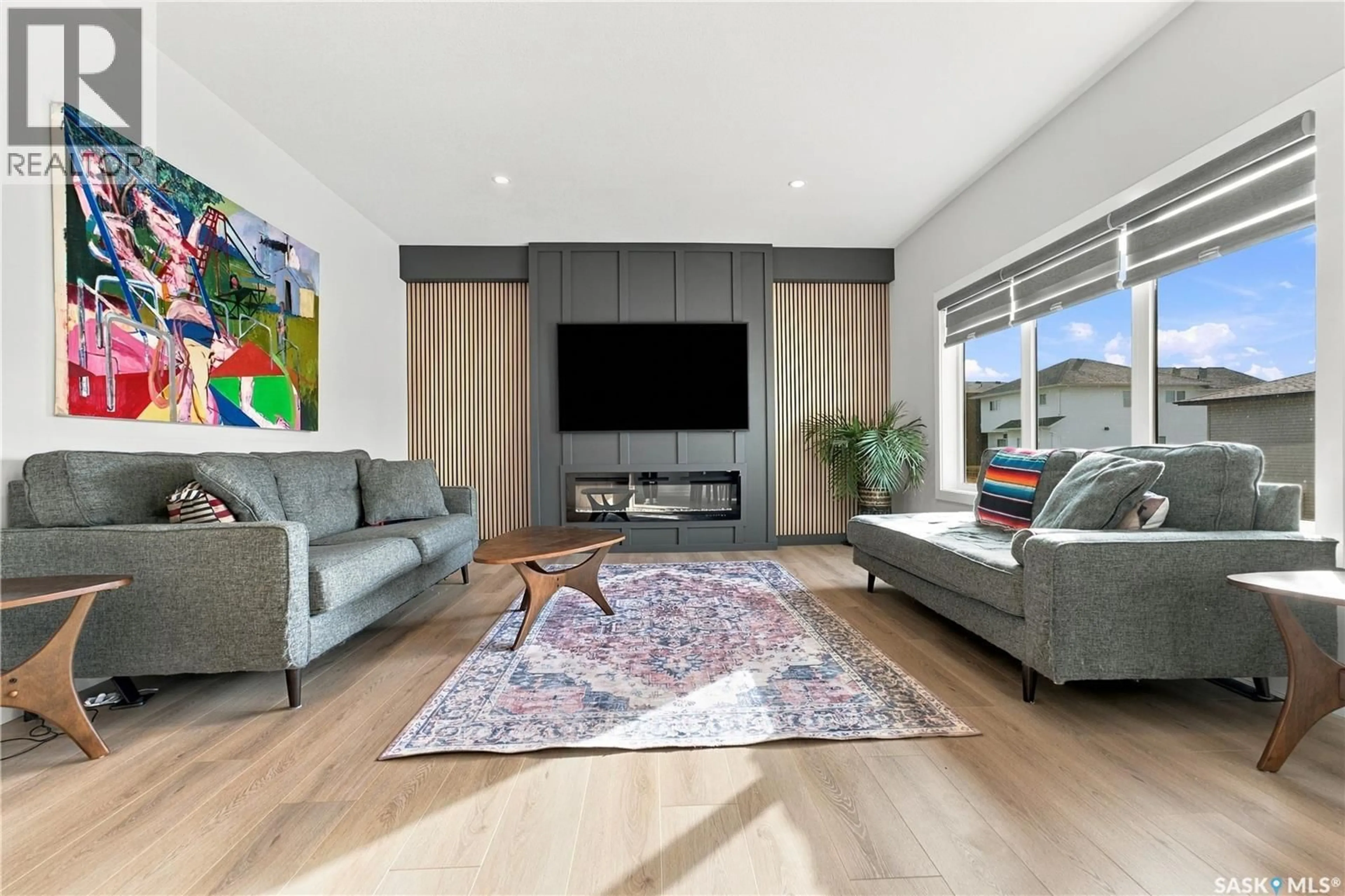 Living room with furniture, unknown for 378 SHARMA CRESCENT, Saskatoon Saskatchewan S7W1K8