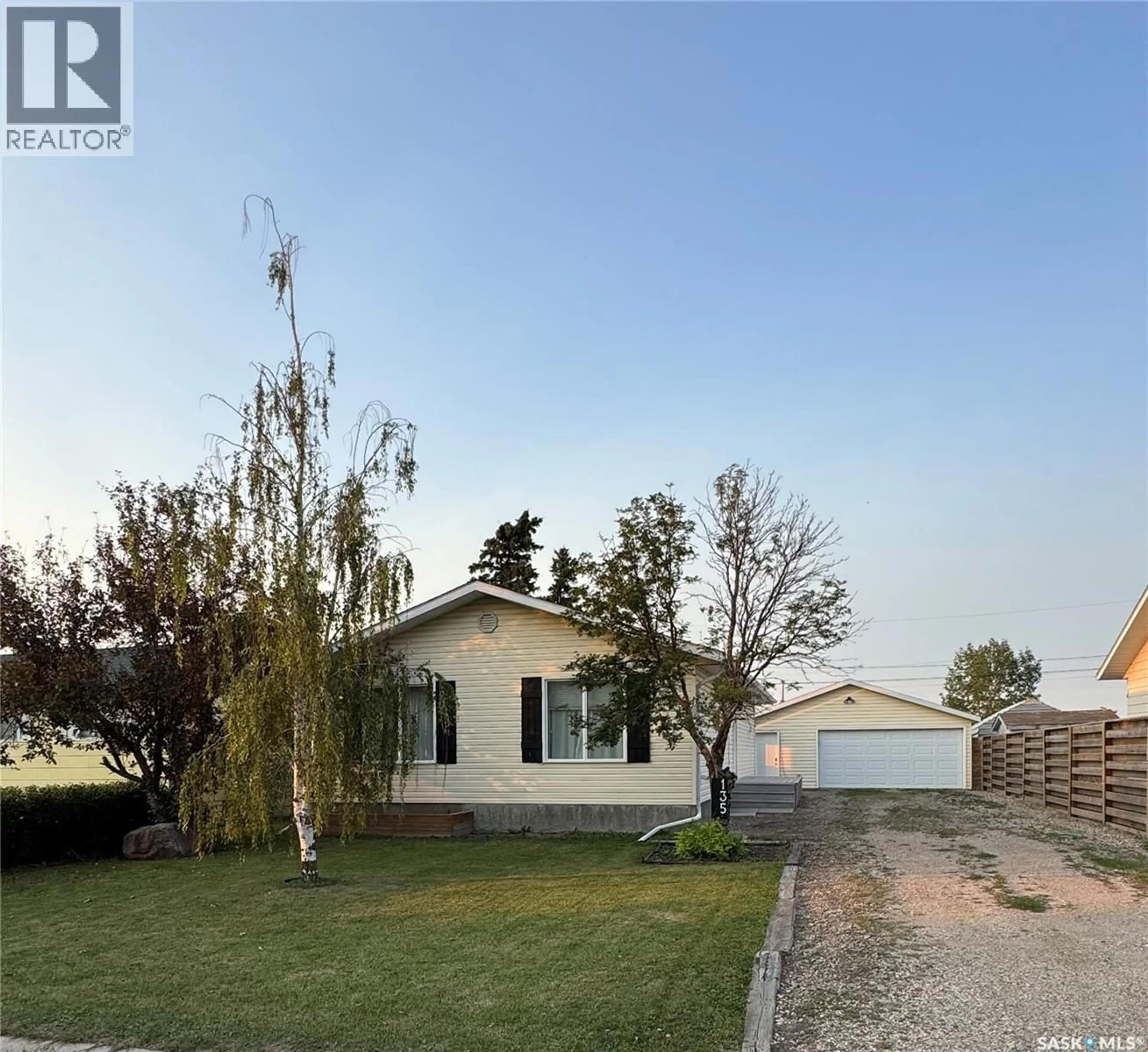 A pic from outside/outdoor area/front of a property/back of a property/a pic from drone, unknown for 135 SKYE DRIVE, Colonsay Saskatchewan S0K0Z0