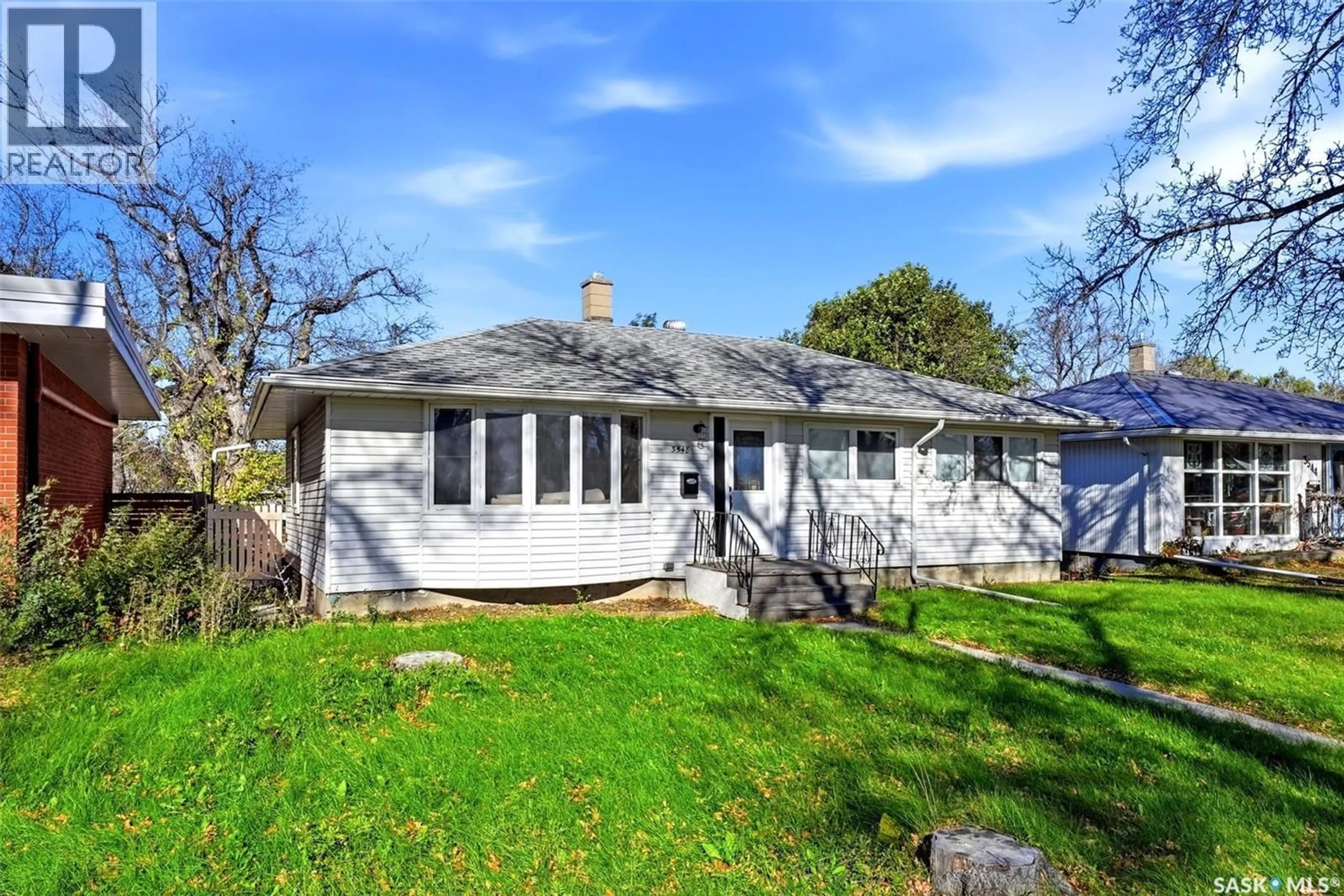 A pic from outside/outdoor area/front of a property/back of a property/a pic from drone, unknown for 3548 ALLEN AVENUE, Regina Saskatchewan S4S0Z9