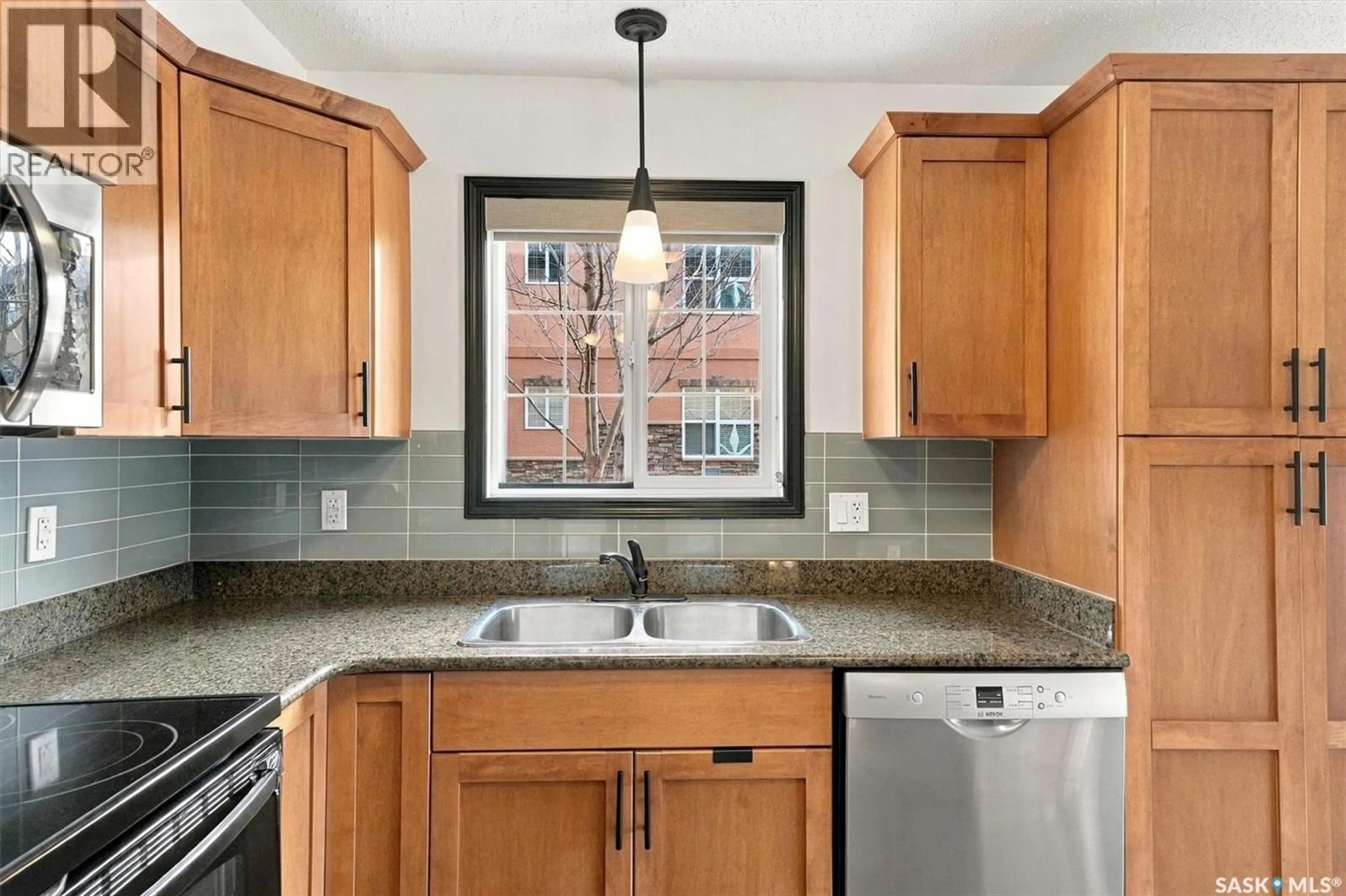 Standard kitchen, ceramic/tile floor for A110 - 103 WELLMAN CRESCENT, Saskatoon Saskatchewan S7T0C1