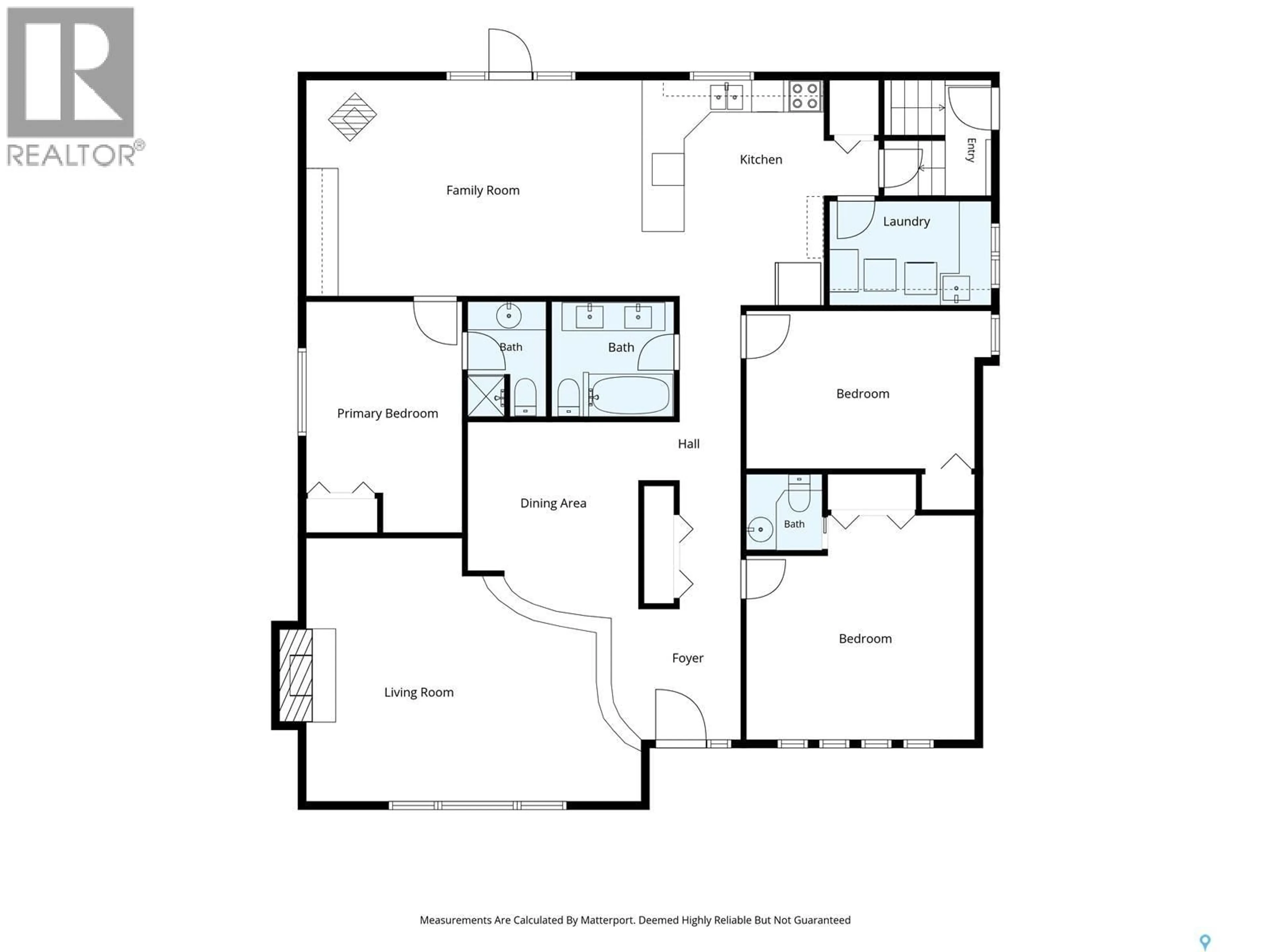 Floor plan for 57 CULLITON CRESCENT, Regina Saskatchewan S4S4J5