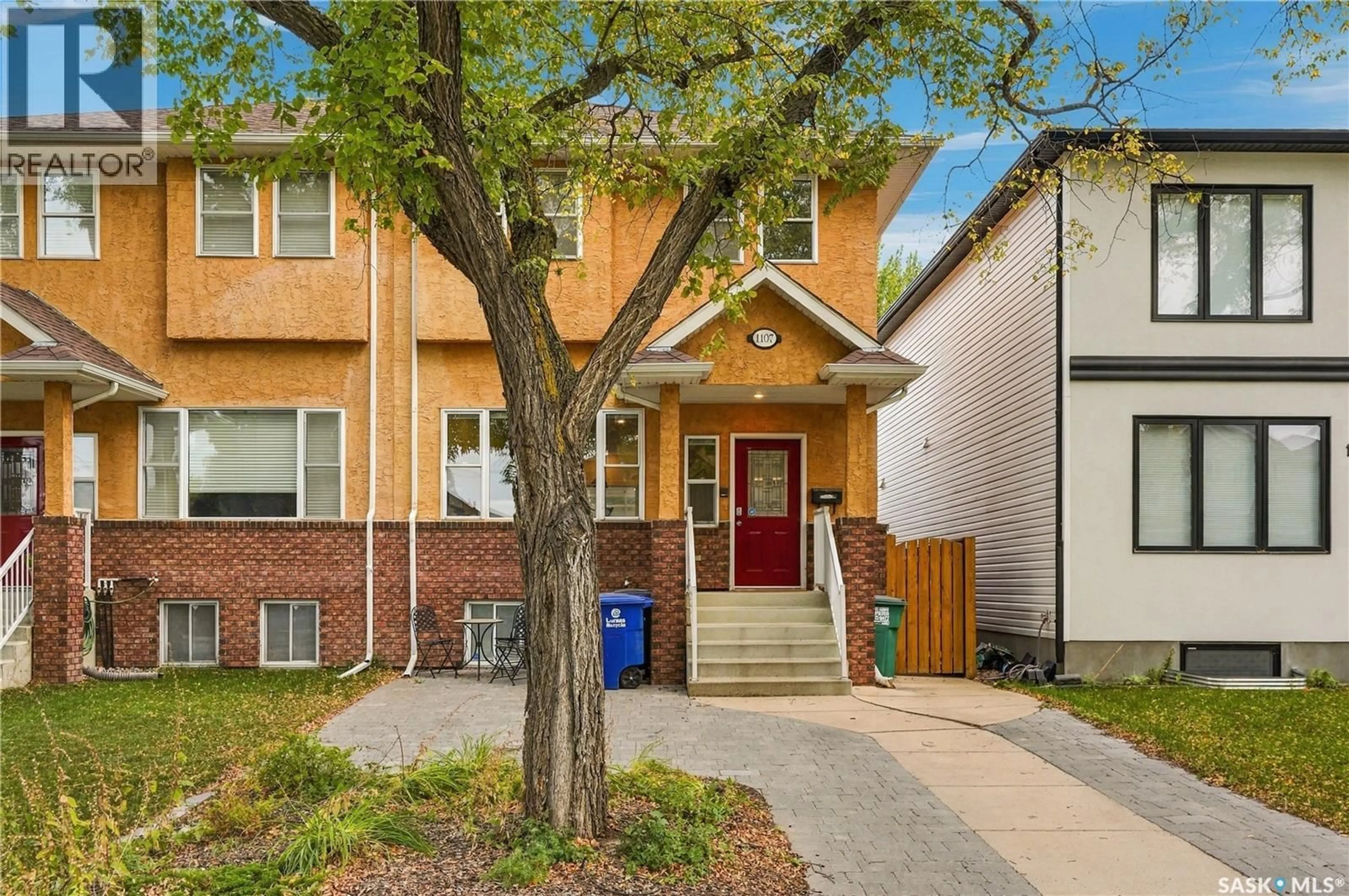 Home with brick exterior material, street for 1107 9TH STREET, Saskatoon Saskatchewan S7H0N4