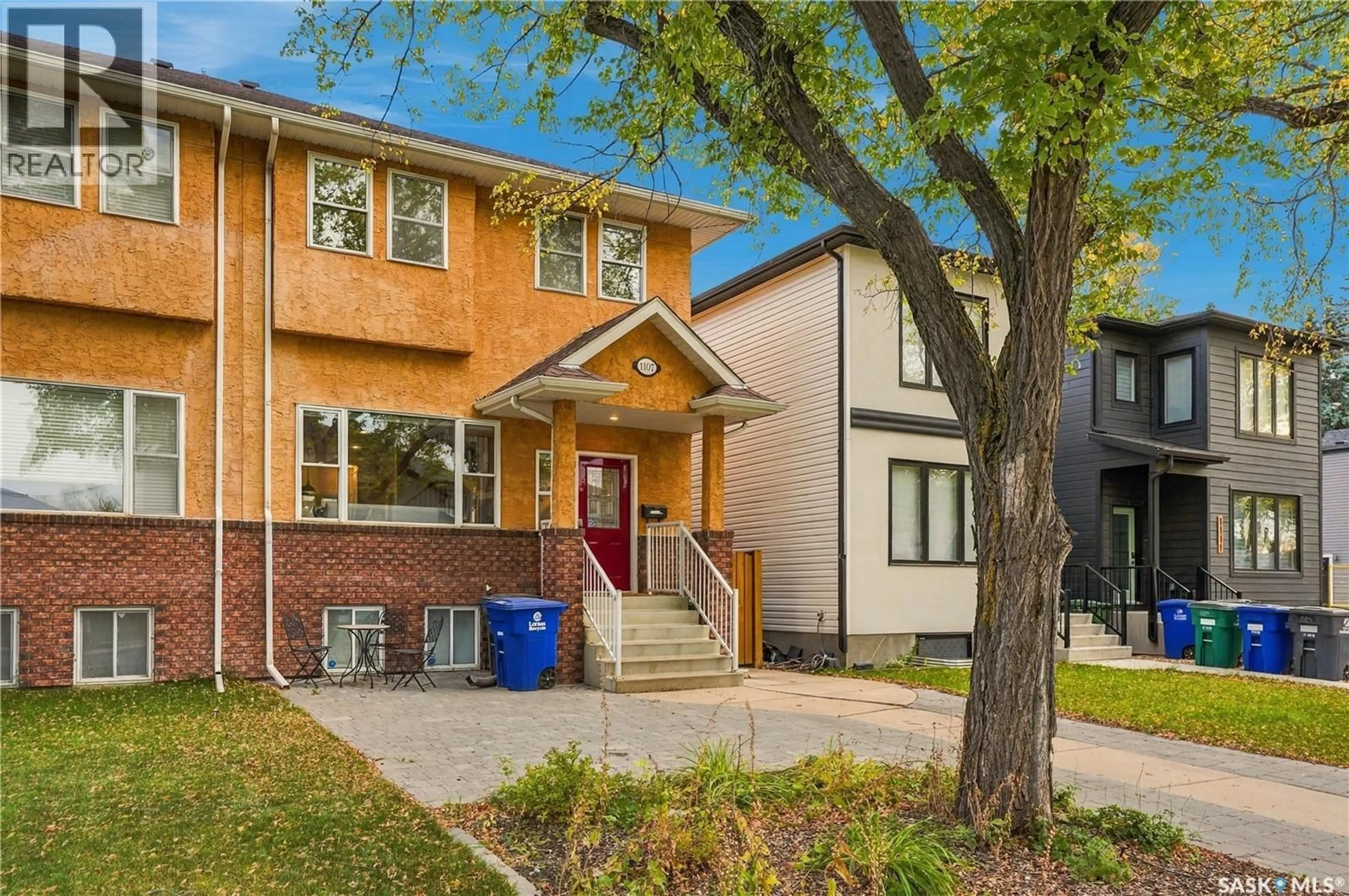 Home with brick exterior material, street for 1107 9TH STREET, Saskatoon Saskatchewan S7H0N4
